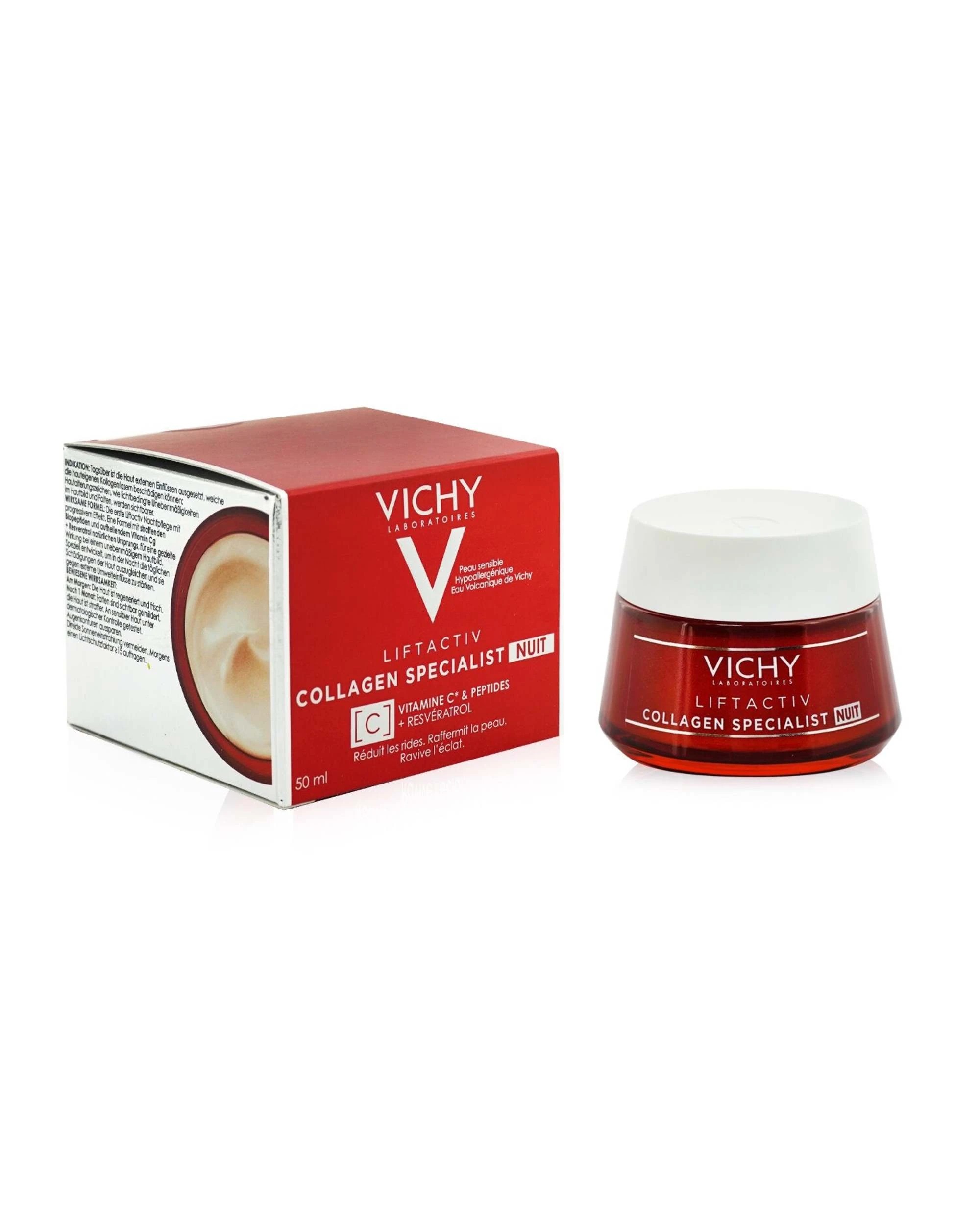 2 Vichy Liftactiv Collagen Specialist Night Cream  50ml/1.69oz, 2 of 3