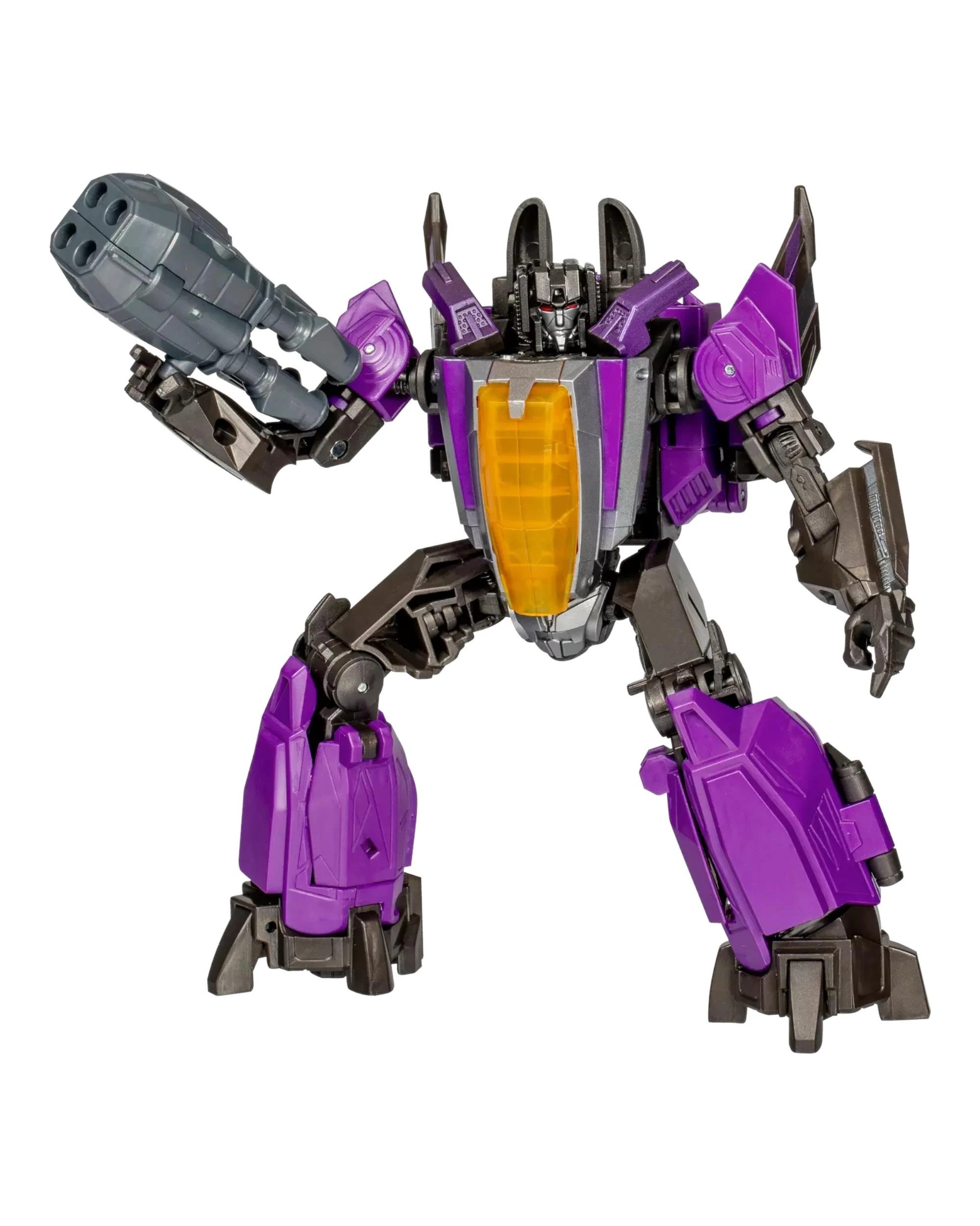 3 Transformers Generations: Studio Series War for Cybertron Voyager Class Gamer Edition Skywarp Action Figure, 3 of 5