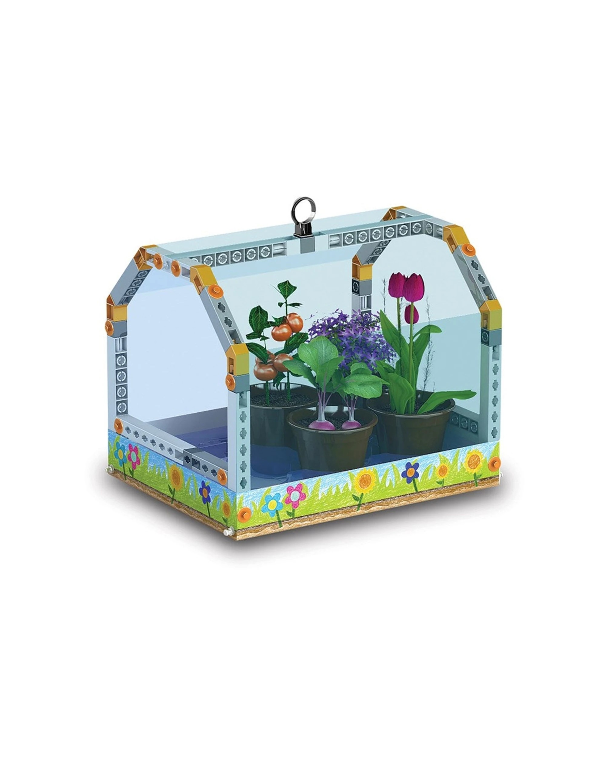 3 Engino STEAM Labs How Greenhouses Work Snap-on Kids Experiment Learning Toy, 3 of 3