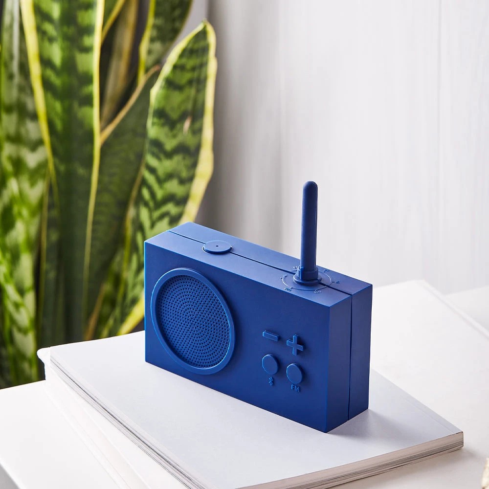 5 Lexon Thykho 3 Fm Radio & Bluetooth Speaker - Blue, 5 of 5