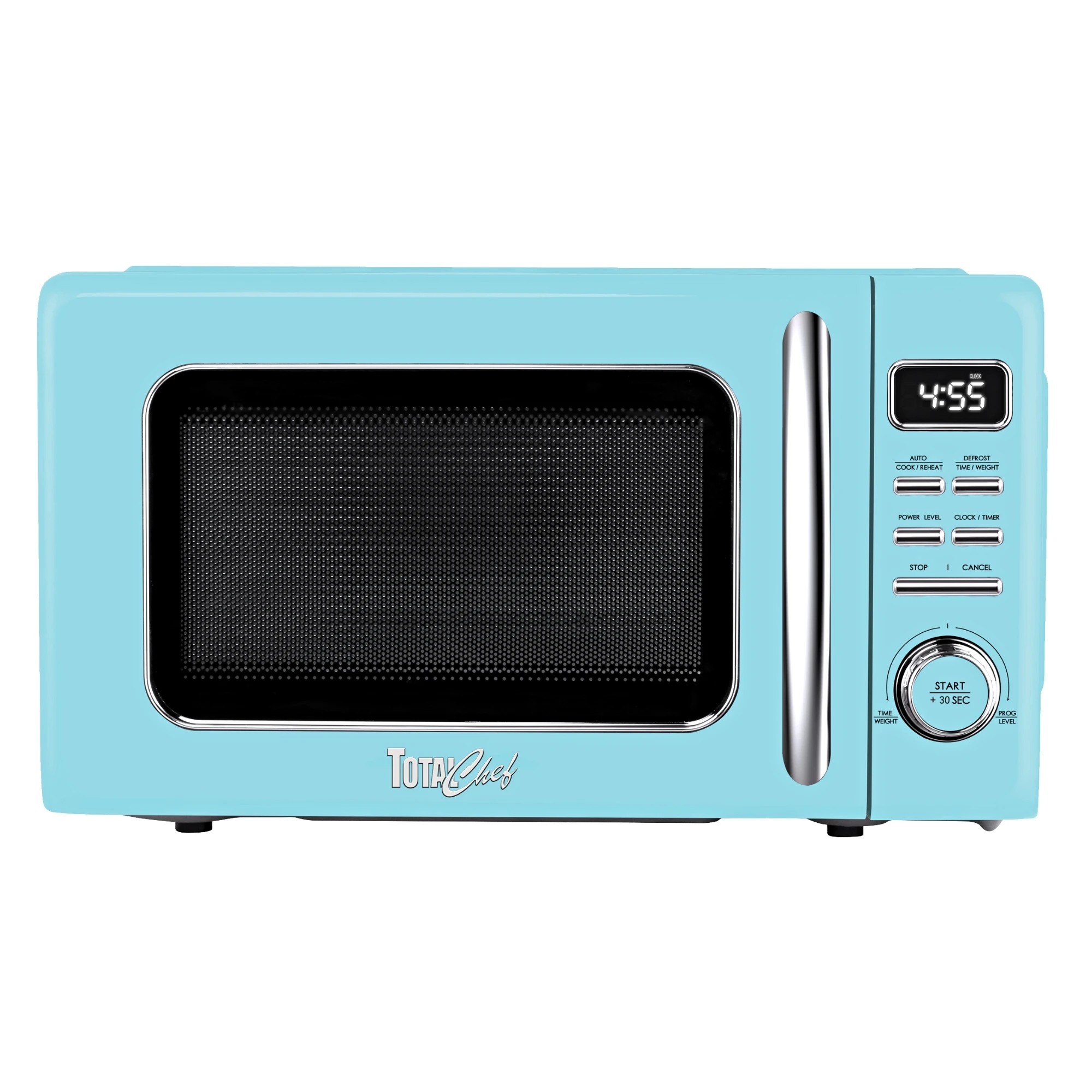 1 Total Chef Retro Microwave Oven 25L - Blue, 1 of 7