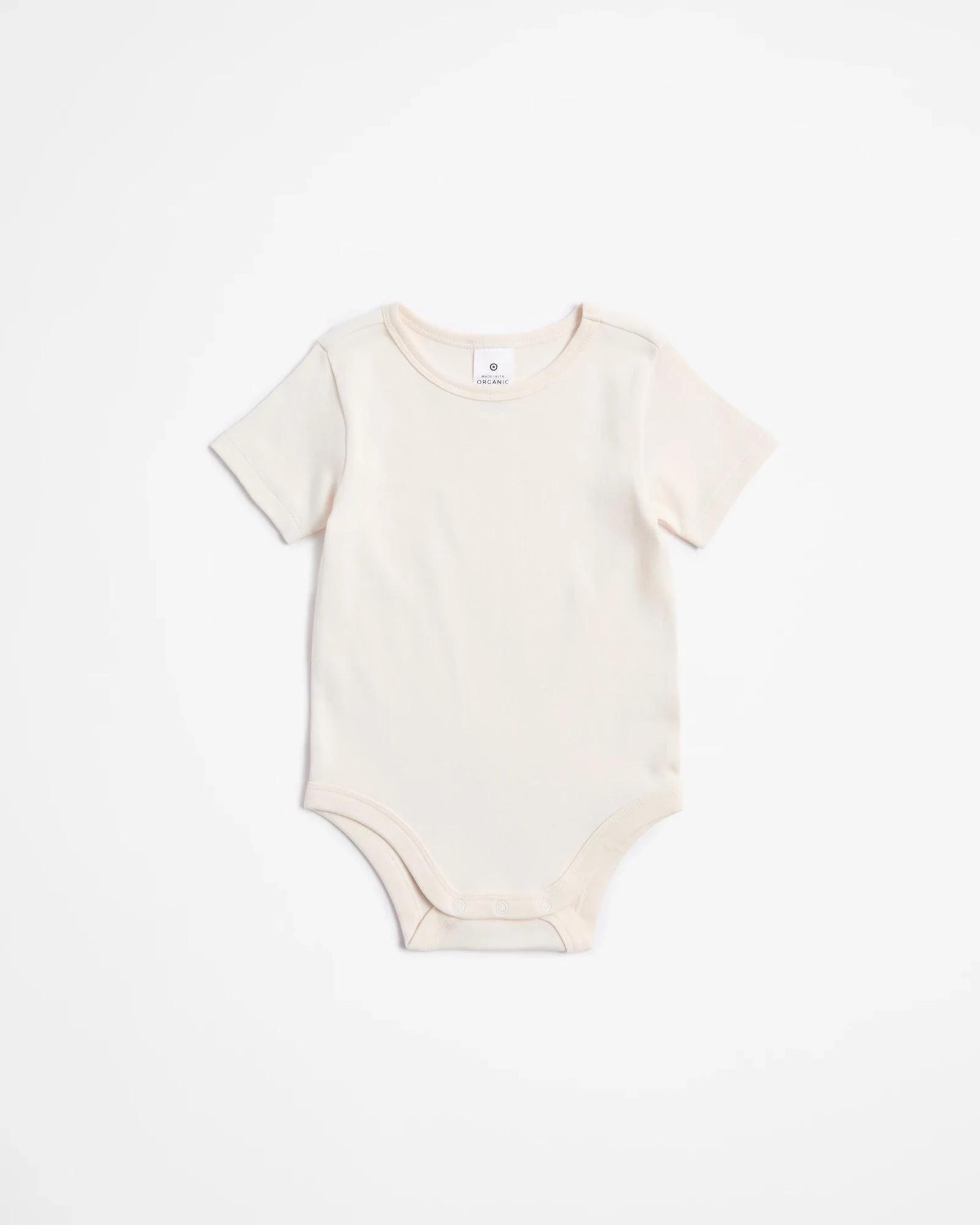 3 Target Baby Baby Organic Cotton Bodysuits 3 Pack - Blues PINKS, 3 of 5