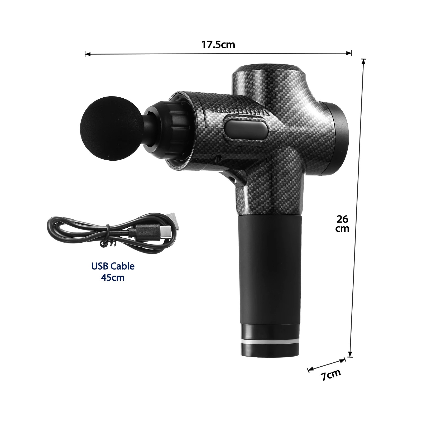 4 Ausway Portable Muscle Massage Gun Handheld, 4 of 6