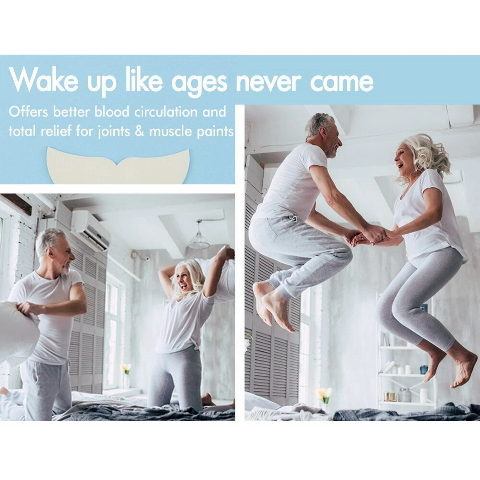 3 Starry Eucalypt Memory Foam Mattress Topper 7-Zone 8cm - Queen Bed, 3 of 10