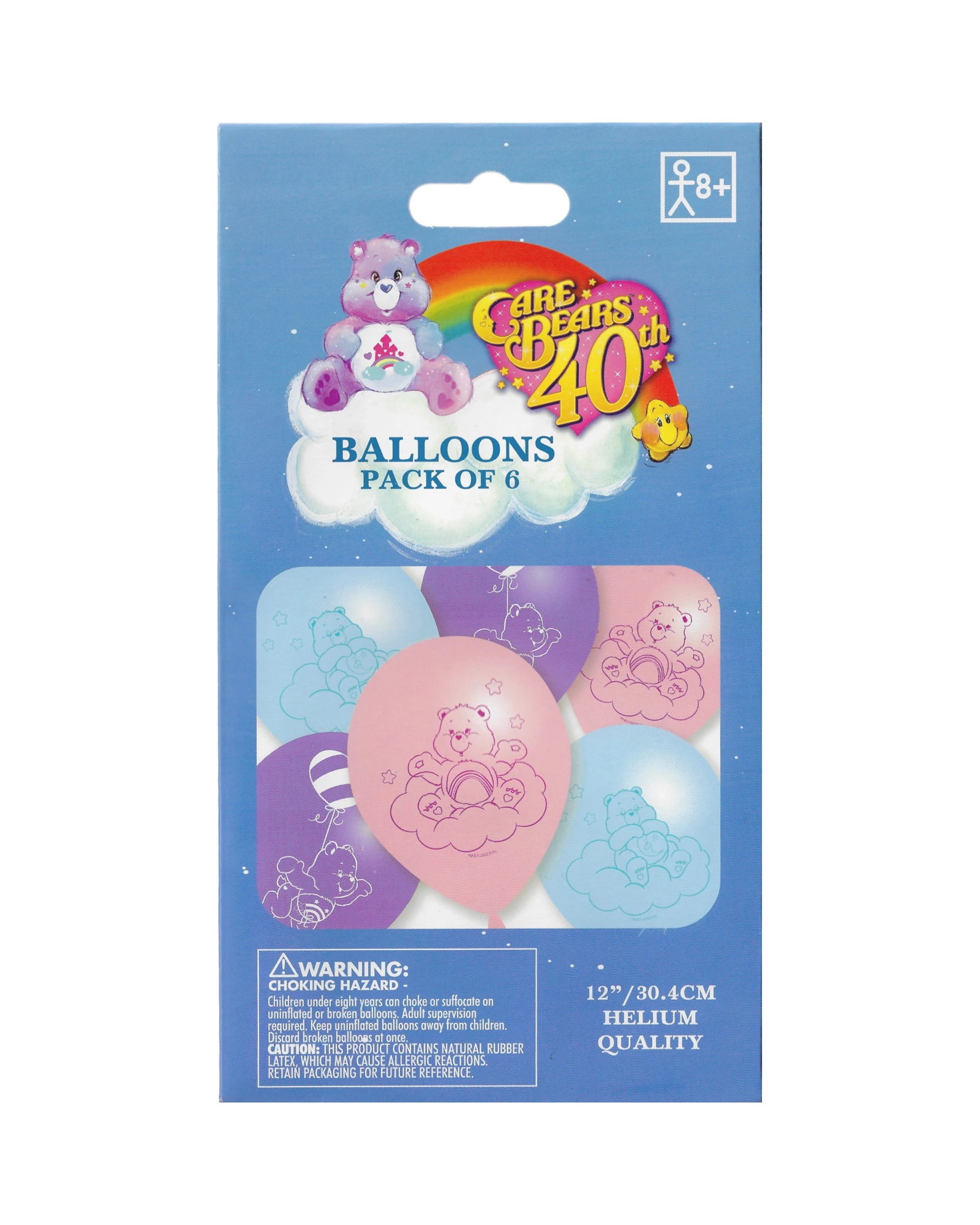 2 Care Bears Care Bears Balloons Pack of 6, 2 of 2
