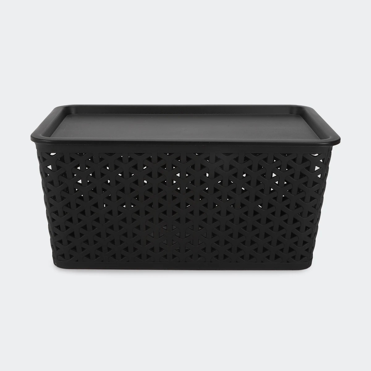 2 Storage Container with Lid Small - Black, 2 of 7