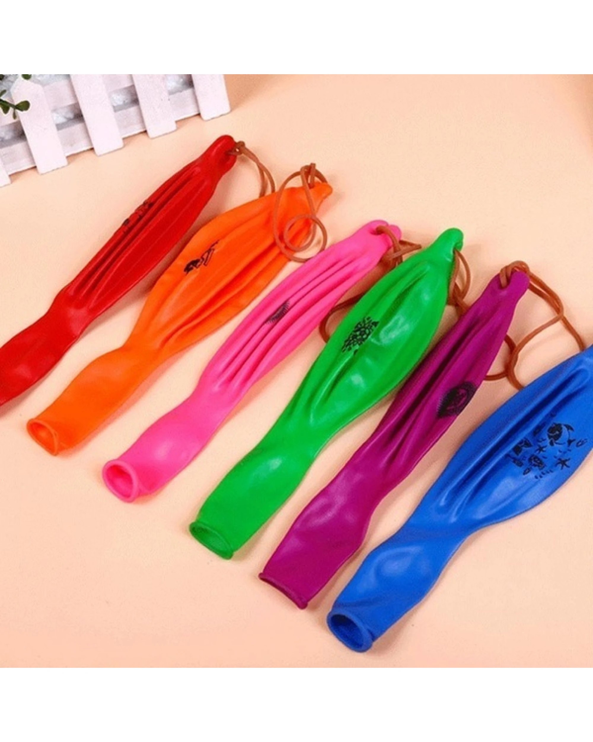 4 BR Costumes Punch Balloons - Inflatable Party Bag Fillers (Set of 3), 4 of 5