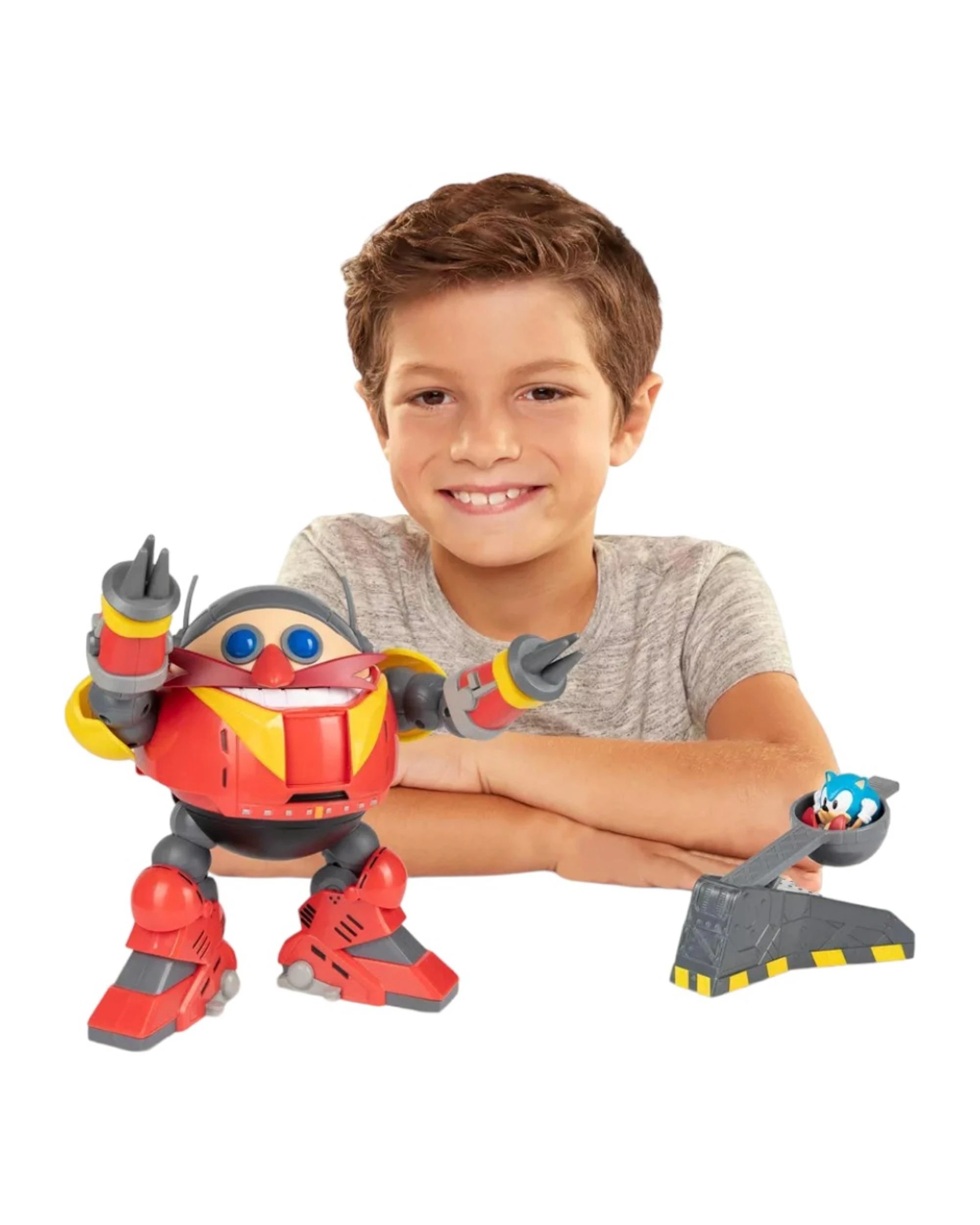 5 Sonic The Hedgehog Giant Eggman Robot Battle Playset, 5 of 10