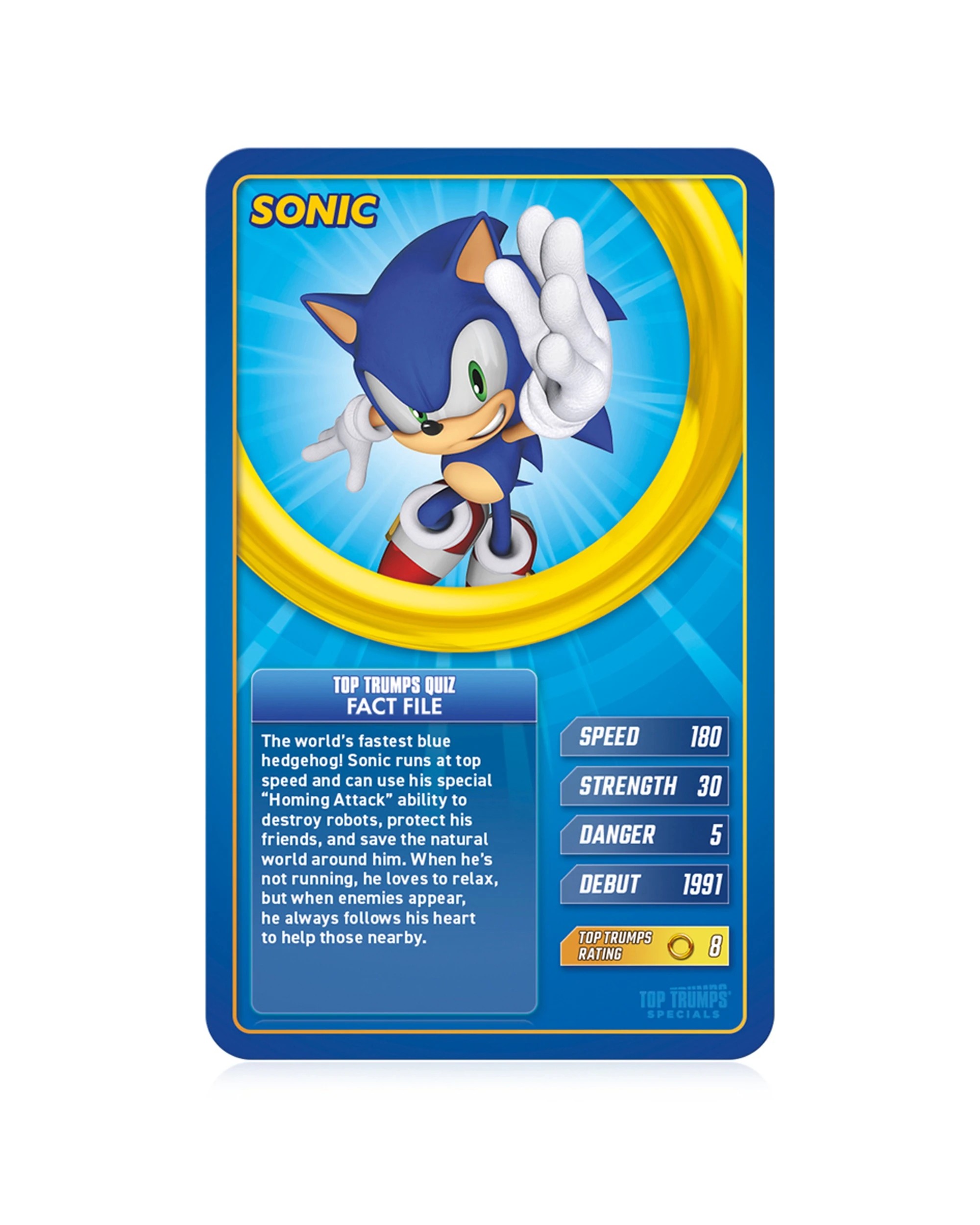 4 Top Trumps Sonic the Hedgehog Card Game, 4 of 4