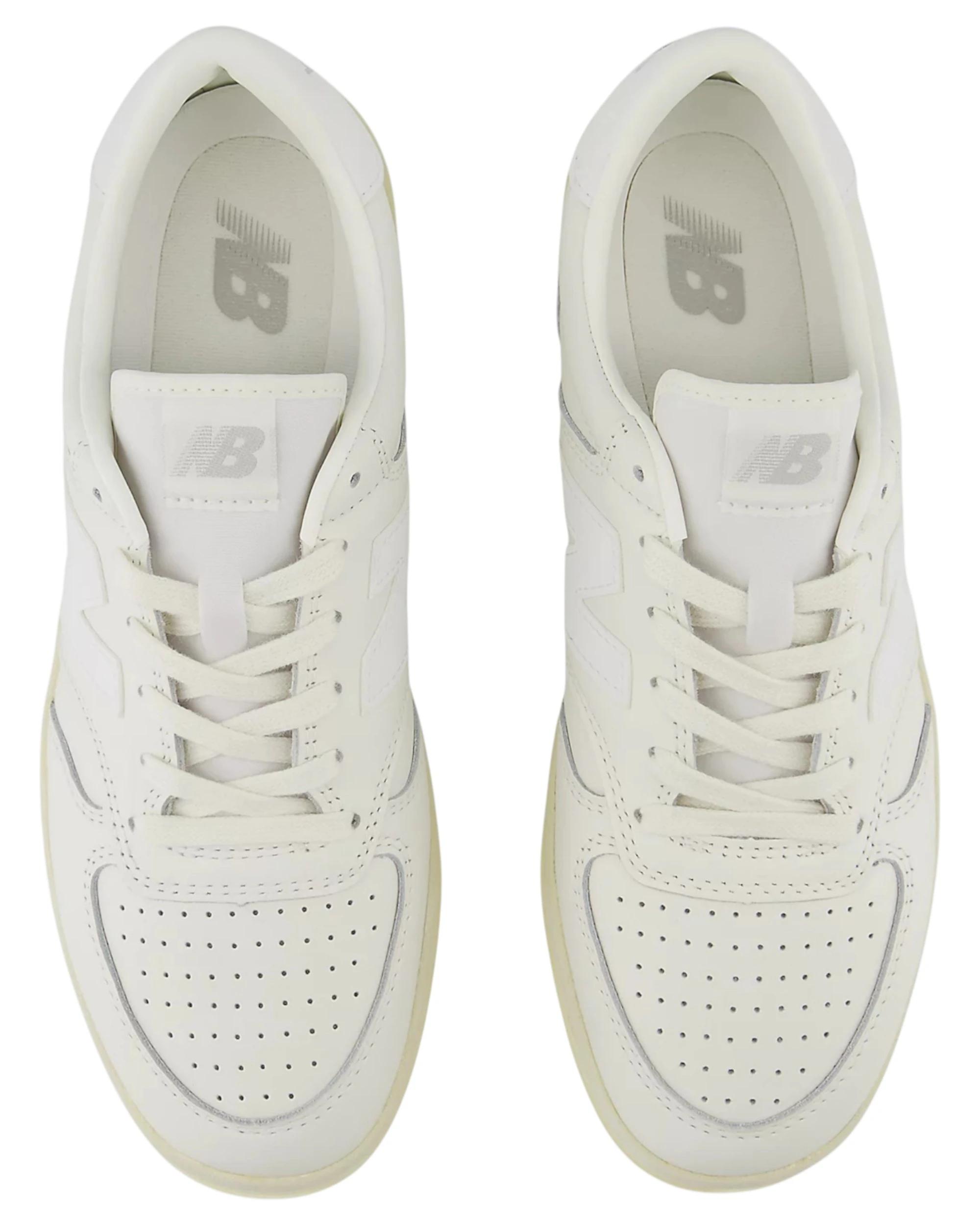 2 New Balance Mens T500 White Athletic Shoes WHITE, 2 of 6
