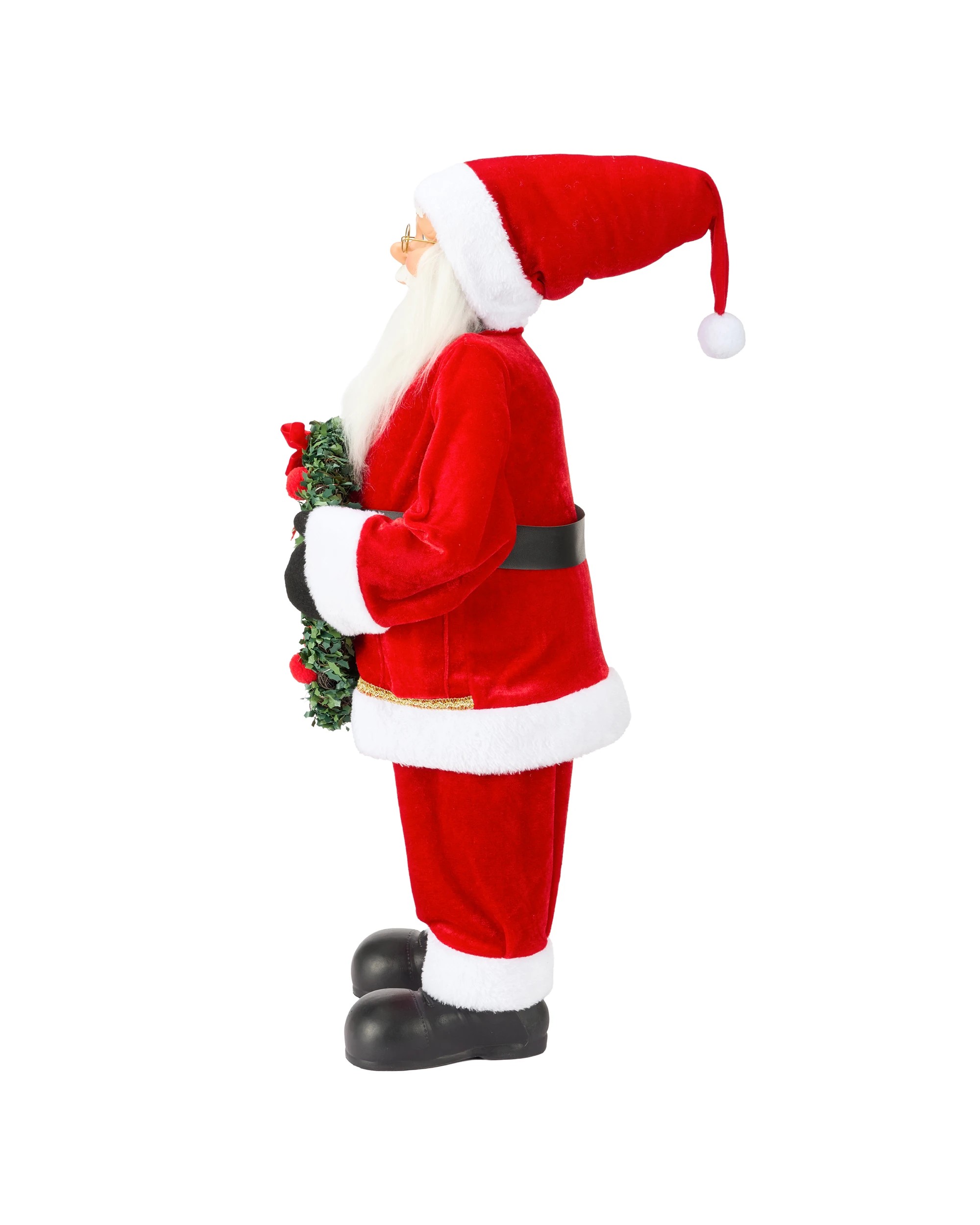 5 80cm Light Up Traditional Santa, 5 of 6