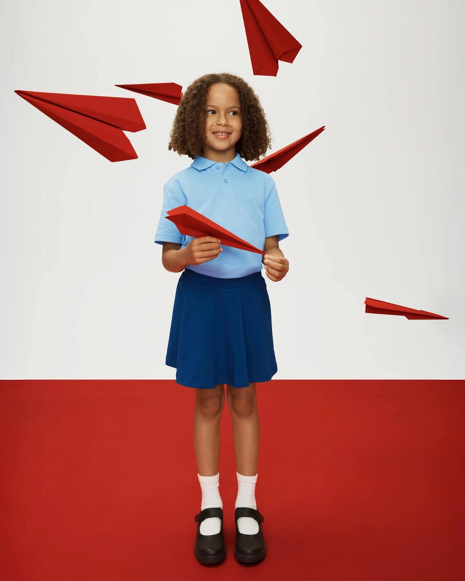 5 Target School Knit Skorts ROYAL BLUE, 5 of 7