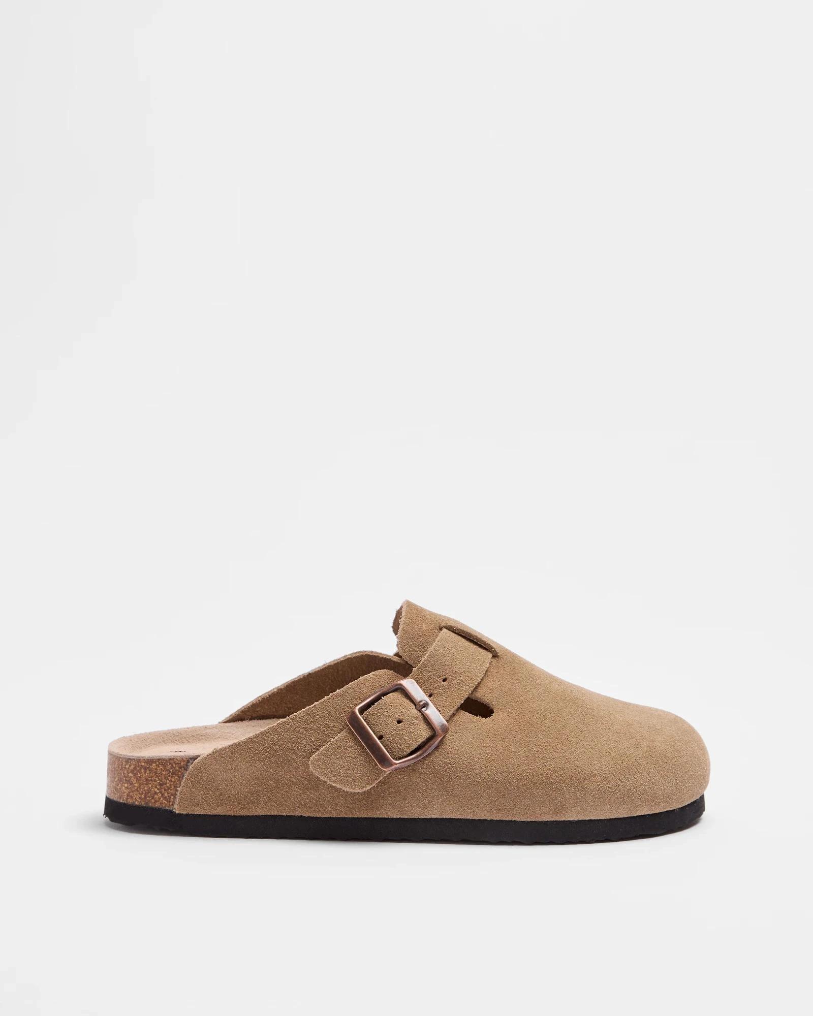 1 Target Woman Leather Moulded Cork Mule - Laylah TAUPE, 1 of 2