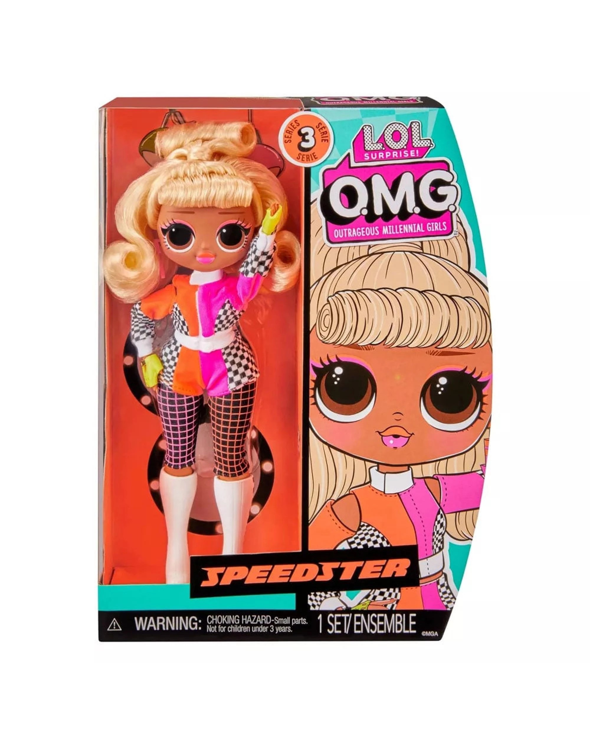 1 L.O.L. Surprise OMG House Of Surprises Doll S3 Speedster, 1 of 4