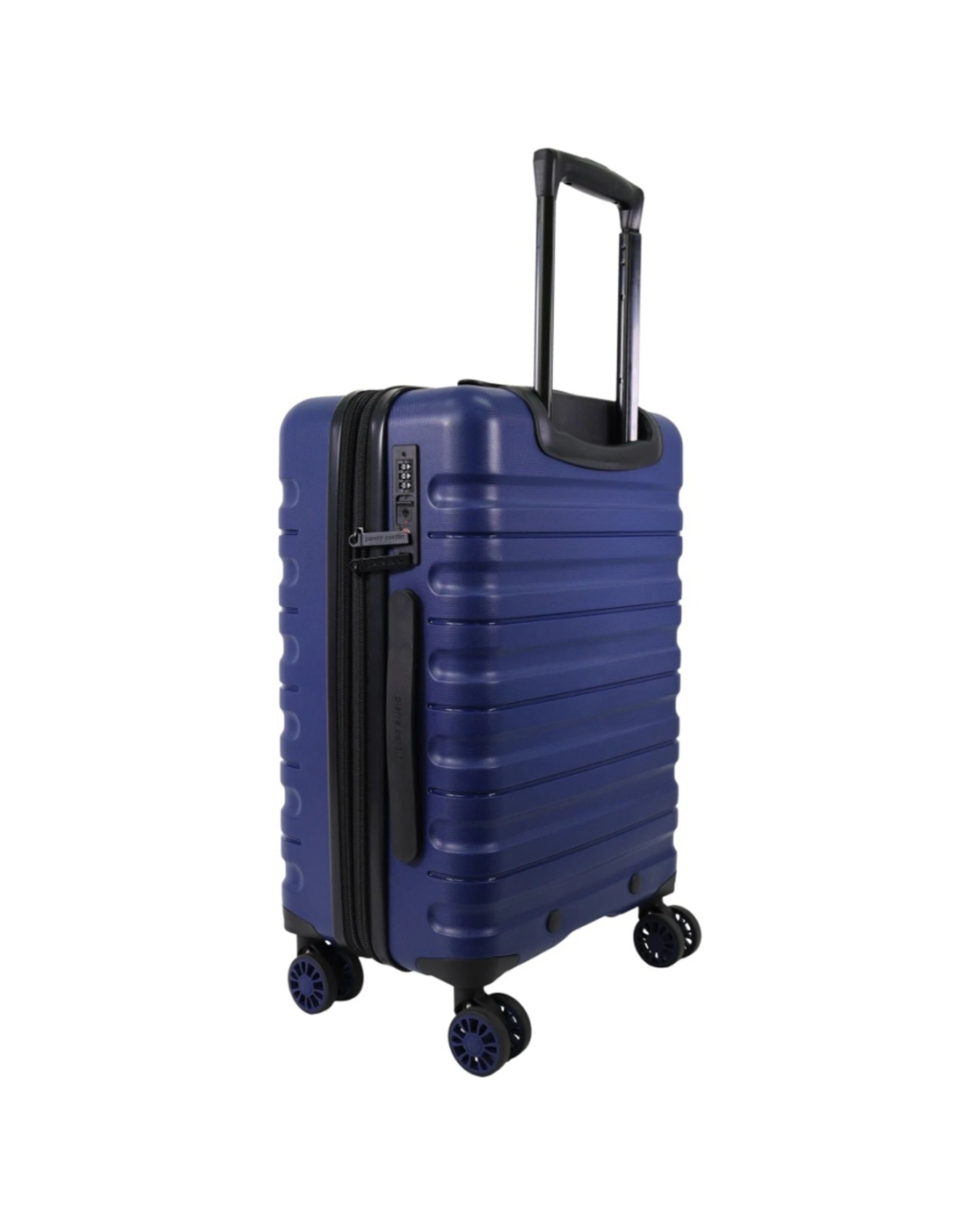 3 Pierre Cardin 4 Wheel Cabin Hard-Shell Suitcase Travel Luggage 54cm - Blue, 3 of 7