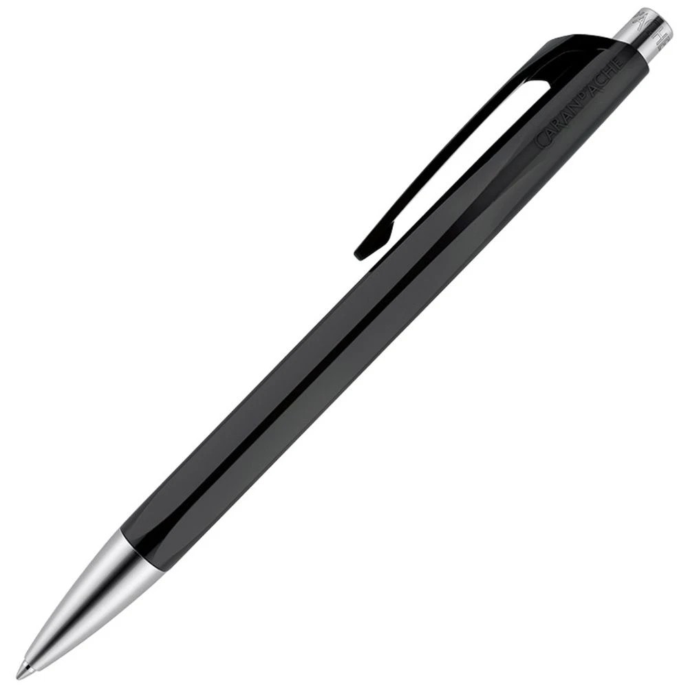 1 Caran d’Ache 888 Infinite Ballpoint Pen Black, 1 of 3