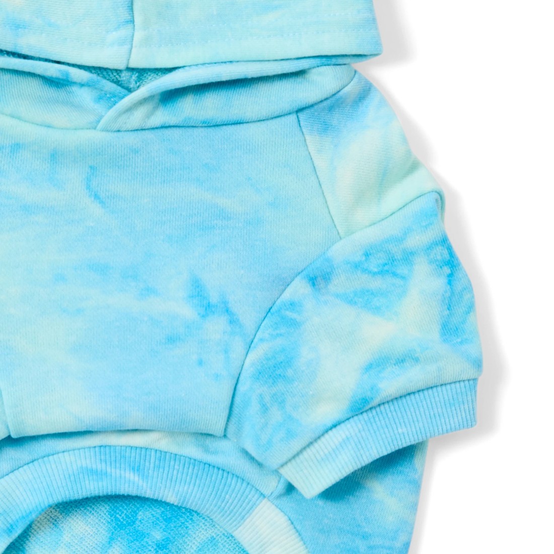 7 Pet Hoodie Tie-Dye - Small, Blue, 7 of 10