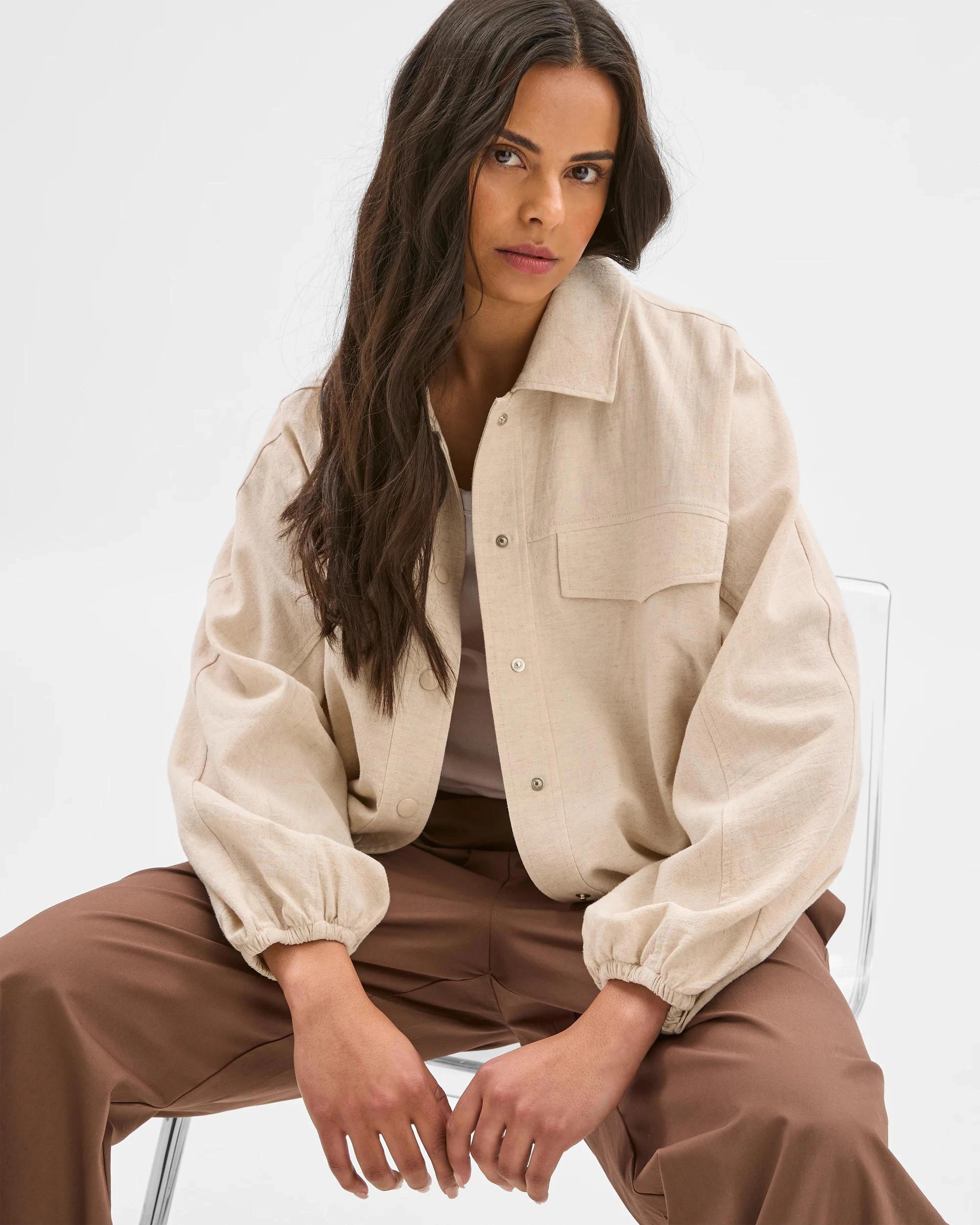 1 Target Textured Summer Jacket NEUTRAL, 1 of 7