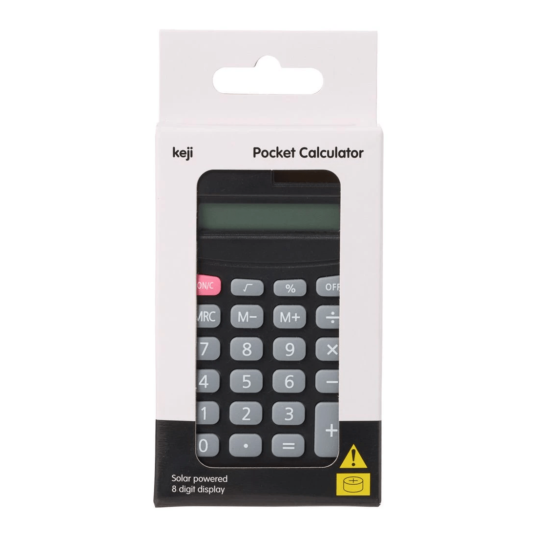 2 Keji Pocket Calculator Black, 2 of 3