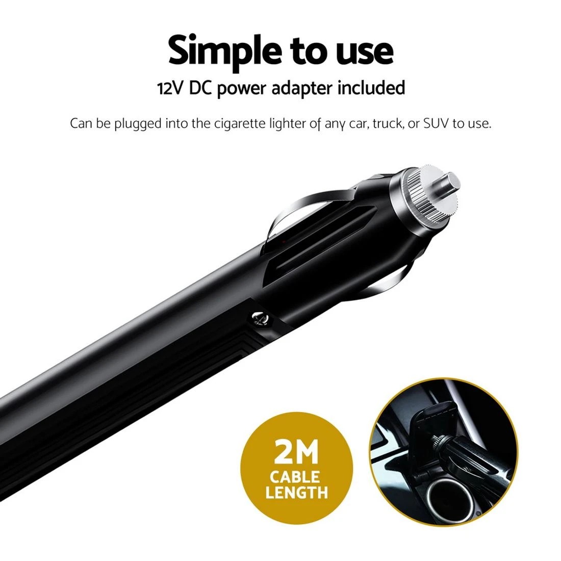 6 Giselle Electric Car Blanket Heated Travel Throw Ultra Soft Polyester 12V Plug Long Cord Portable Road Comfort - blue, 6 of 7