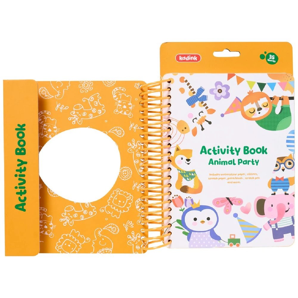 4 Kadink Activity Book Animal Party, 4 of 10