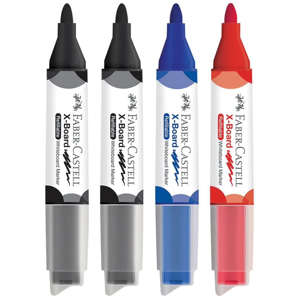 2 Faber-Castell X-Board Whiteboard Marker Assorted 4 Pack, 2 of 6