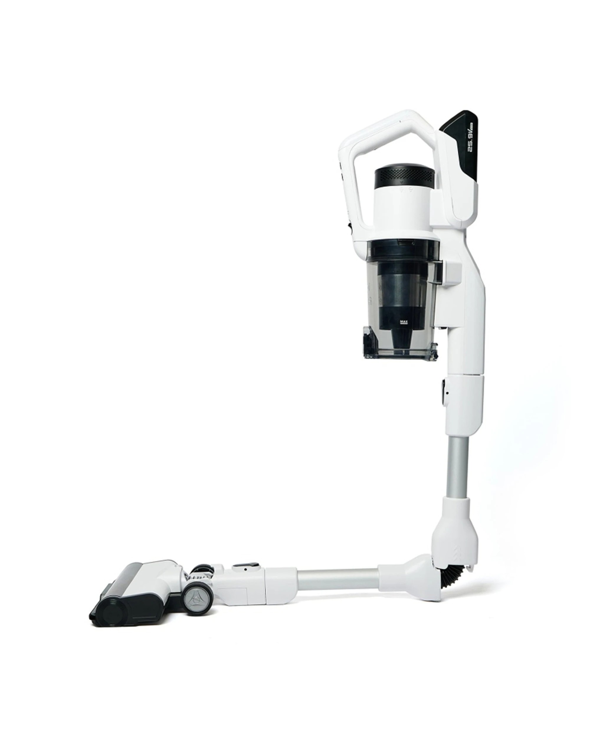 3 IVac Flex Plus Stick Vacuum With Empty Station 60 Min Runtime Home - White, 3 of 4