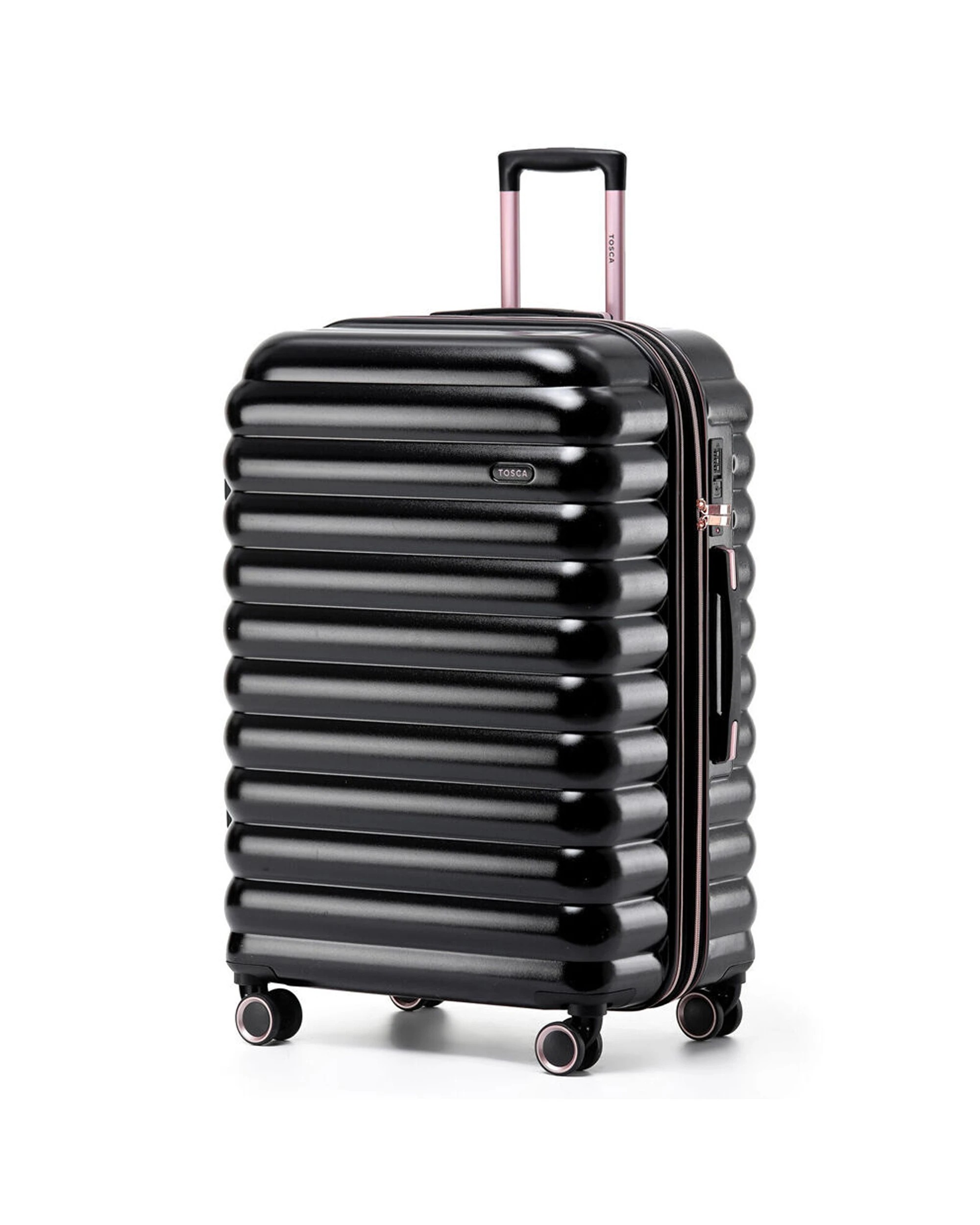 2 Tosca Como Large Lightweight Trolley Case - Black, 2 of 3