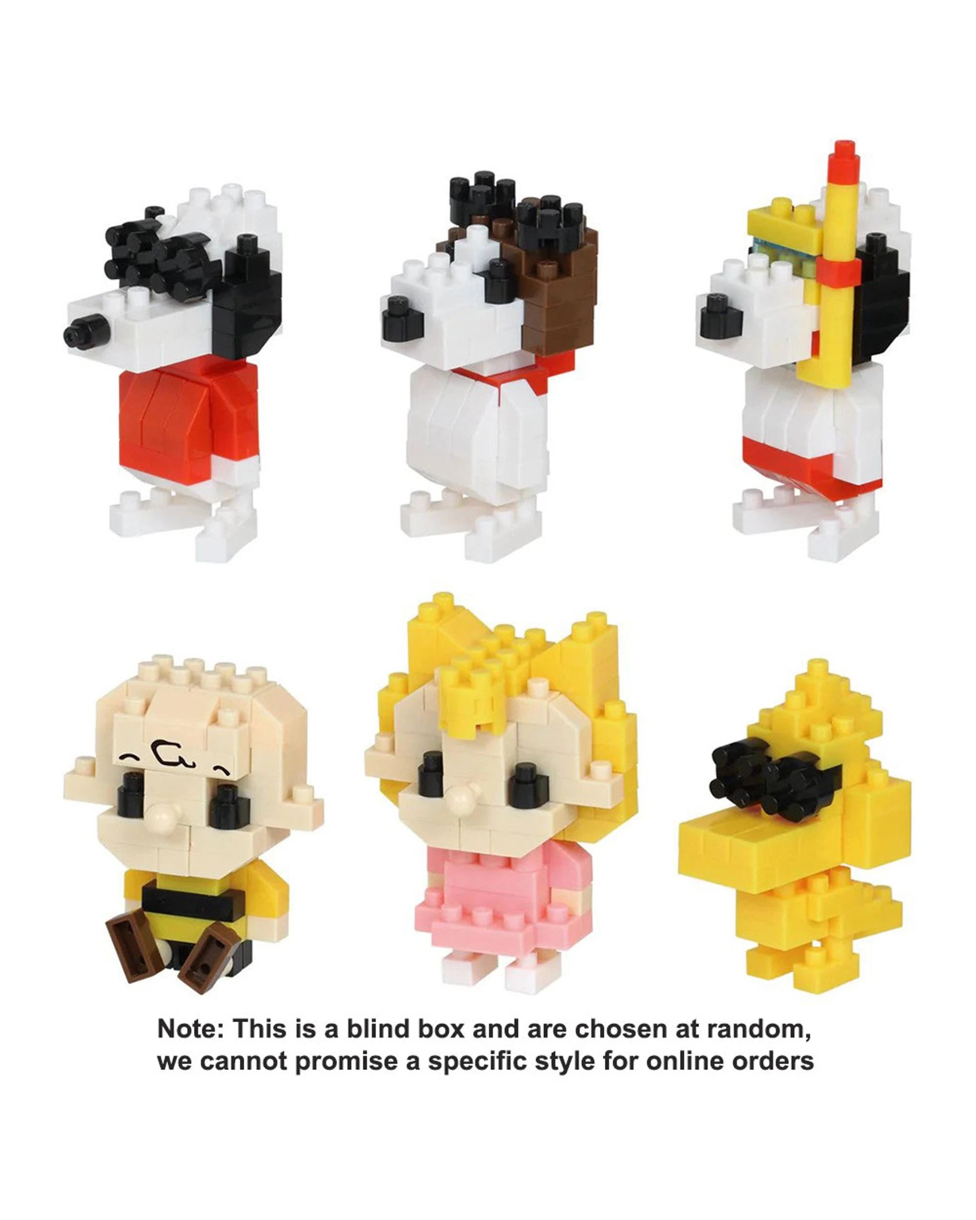 2 Nanoblock Mininano Peanuts Vol. 3 Blind Bag, 2 of 3