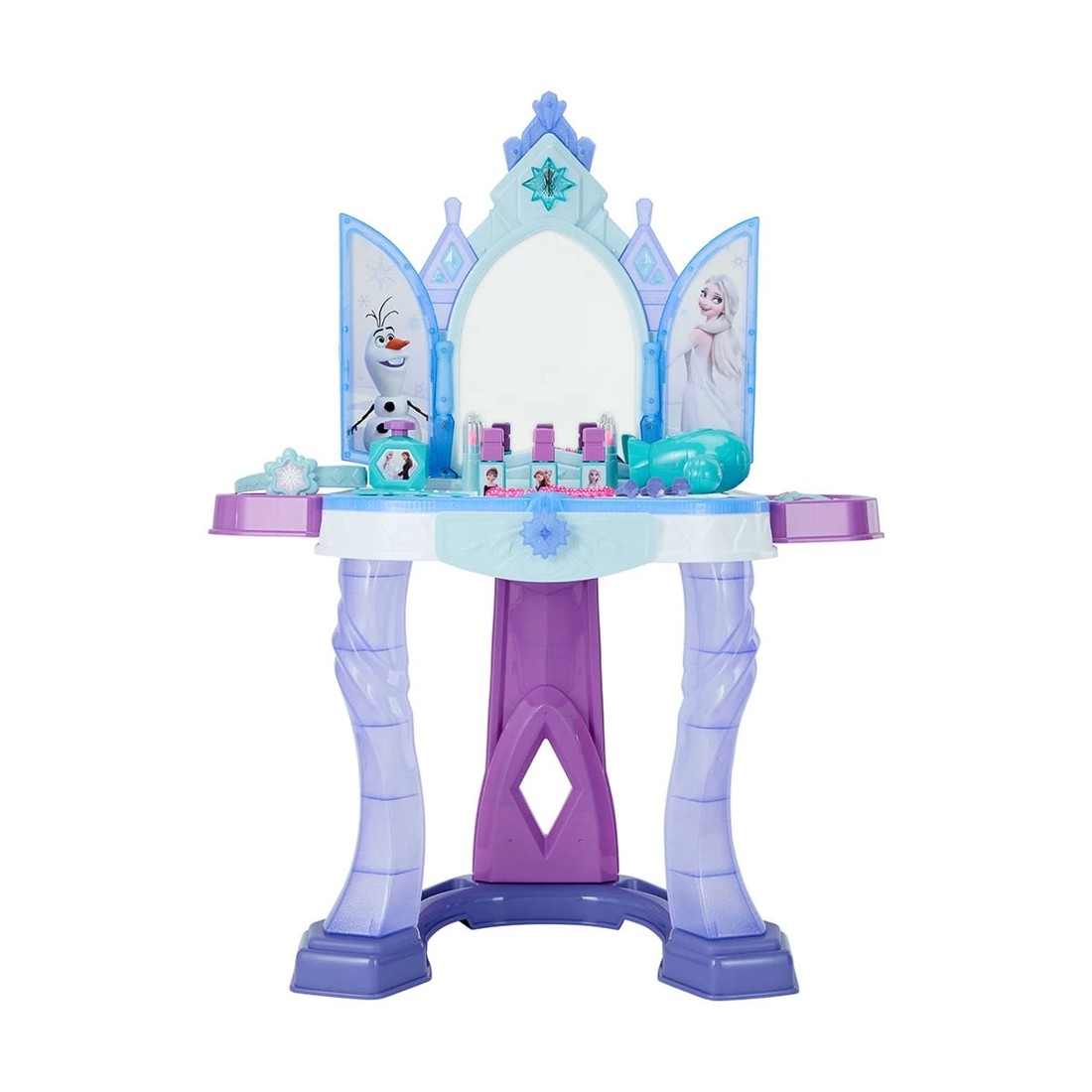 4 18 Piece Disney Frozen Light Up Vanity Table, 4 of 10