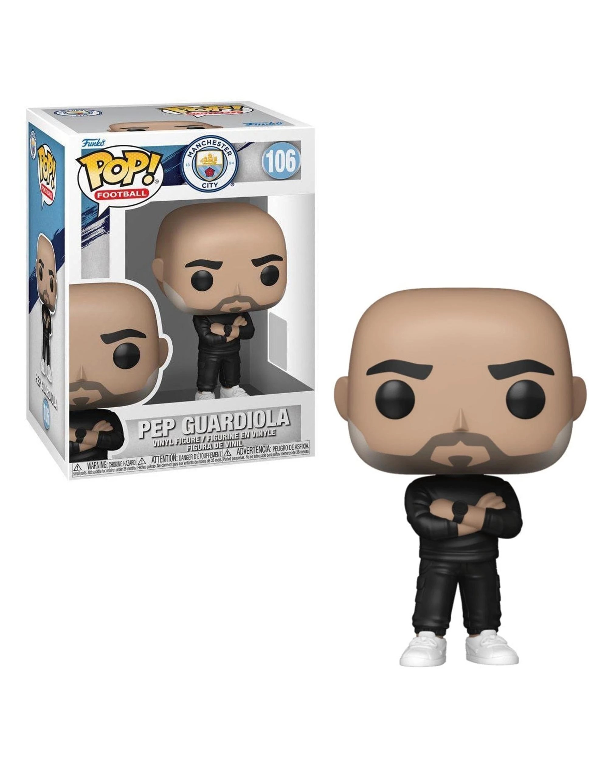 1 Football Manchester City Pep Guardiola Funko POP! Vinyl, 1 of 3