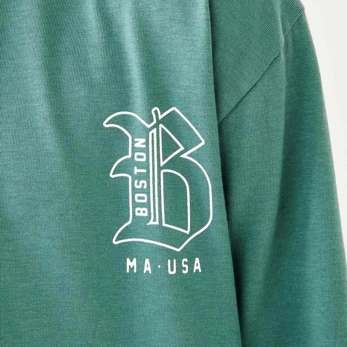 4 Long Sleeve Print T-shirt Grn Boston, 4 of 8
