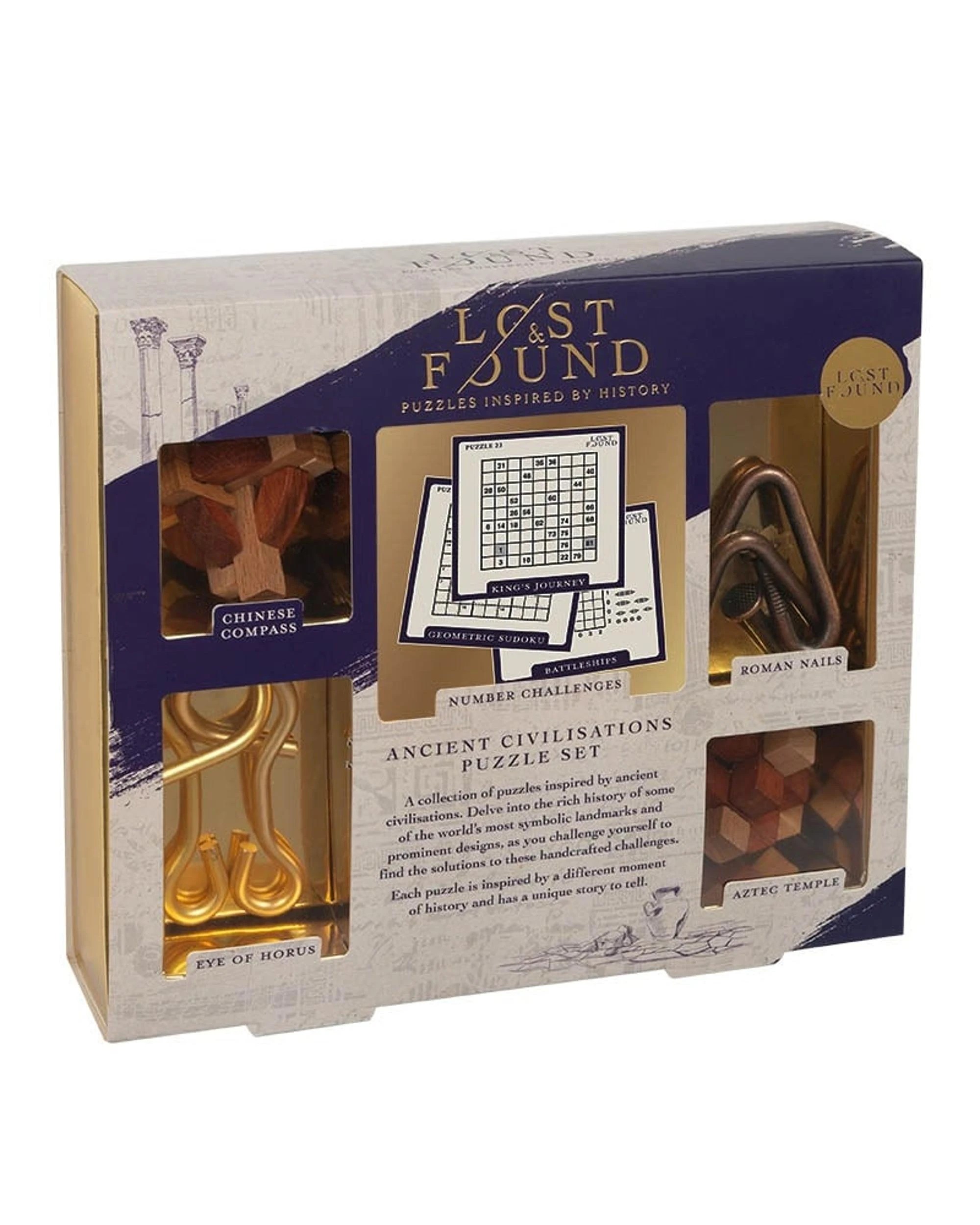 3 Lost and Found Ancient Civilisations Puzzle Set of 5, 3 of 7