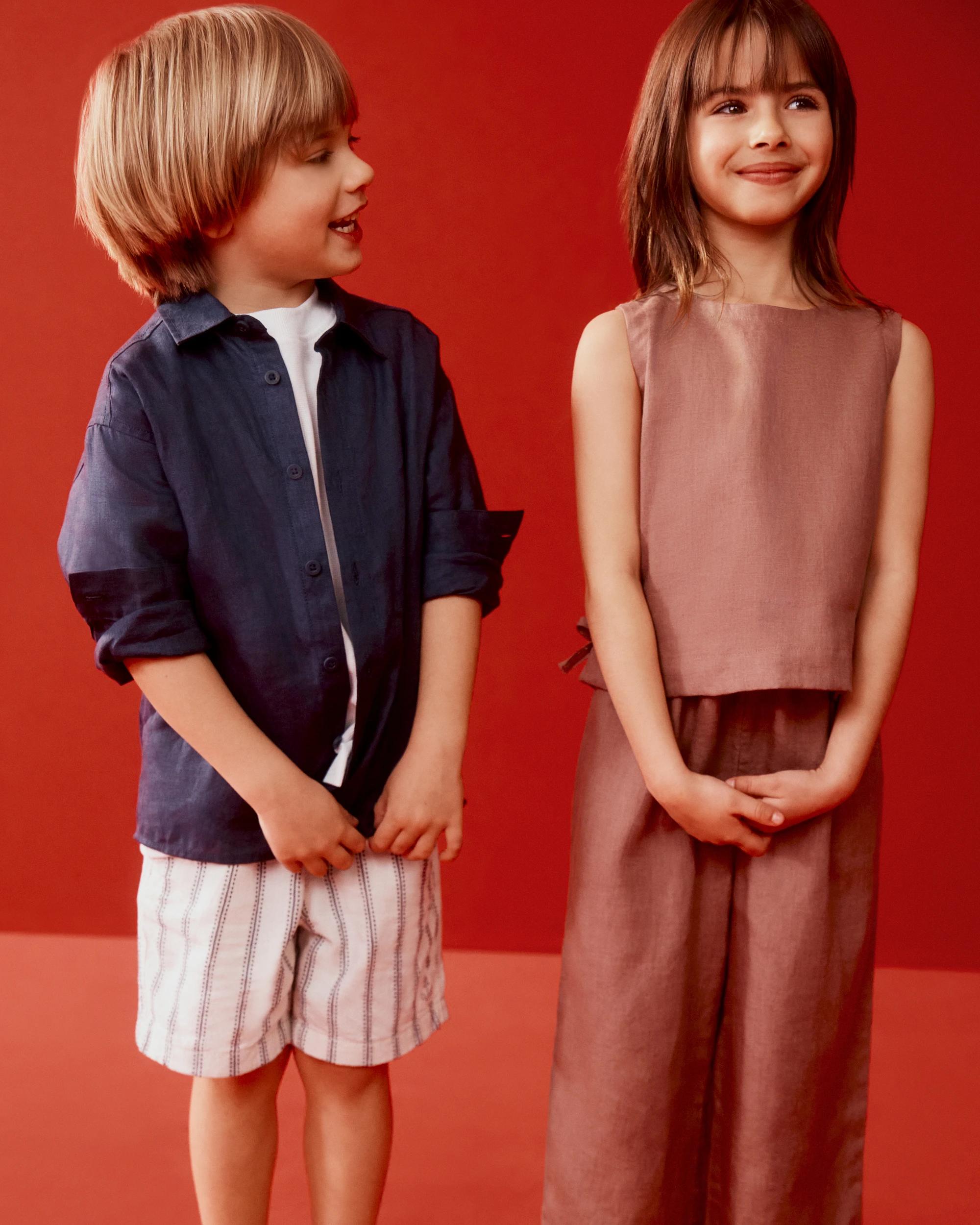 6 Target European Linen Shirt NAVY, 6 of 7