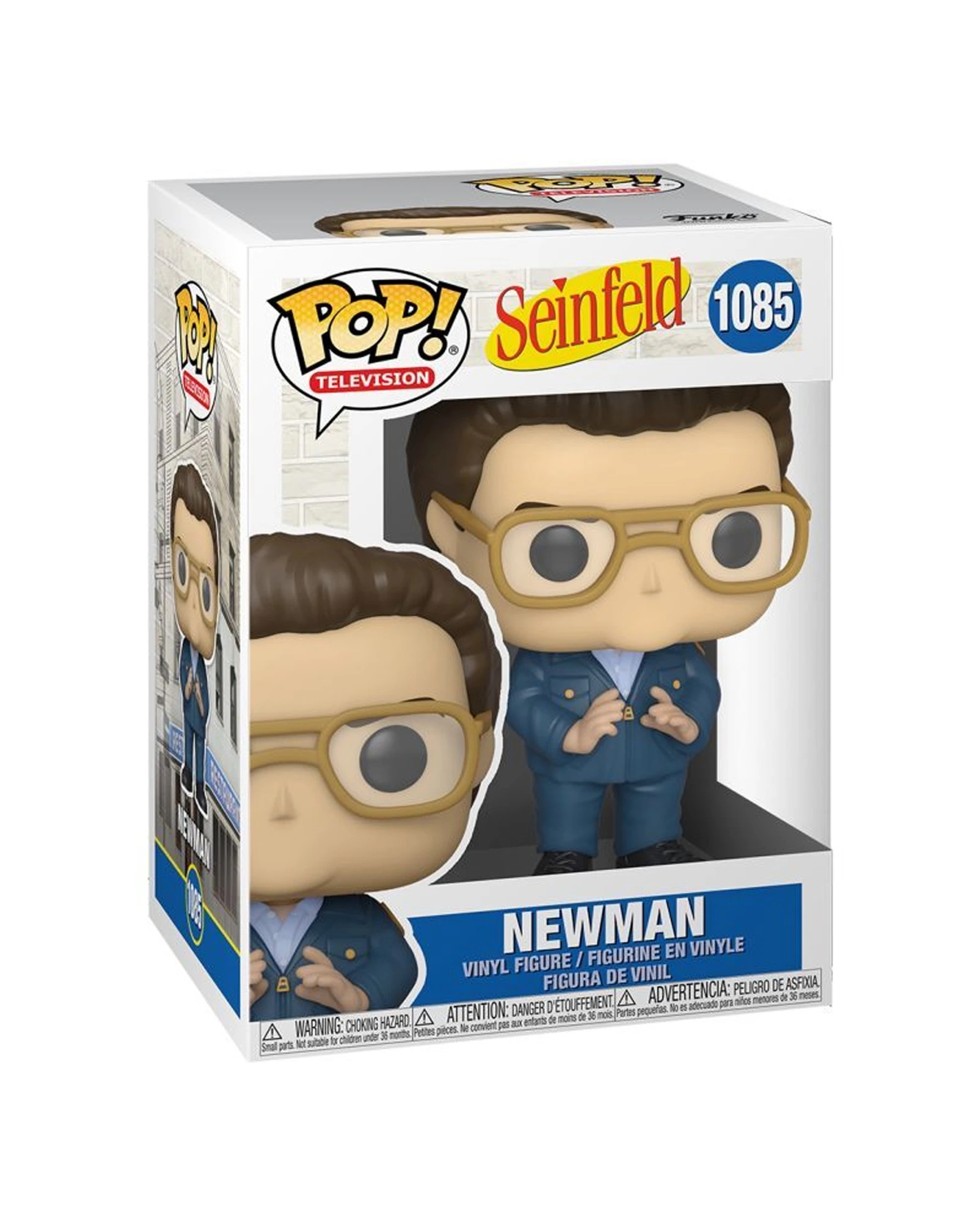 3 Pop Vinyl Figurine Seinfeld - Mailman 10cm Collectible Figure Plastic - Multi, 3 of 3