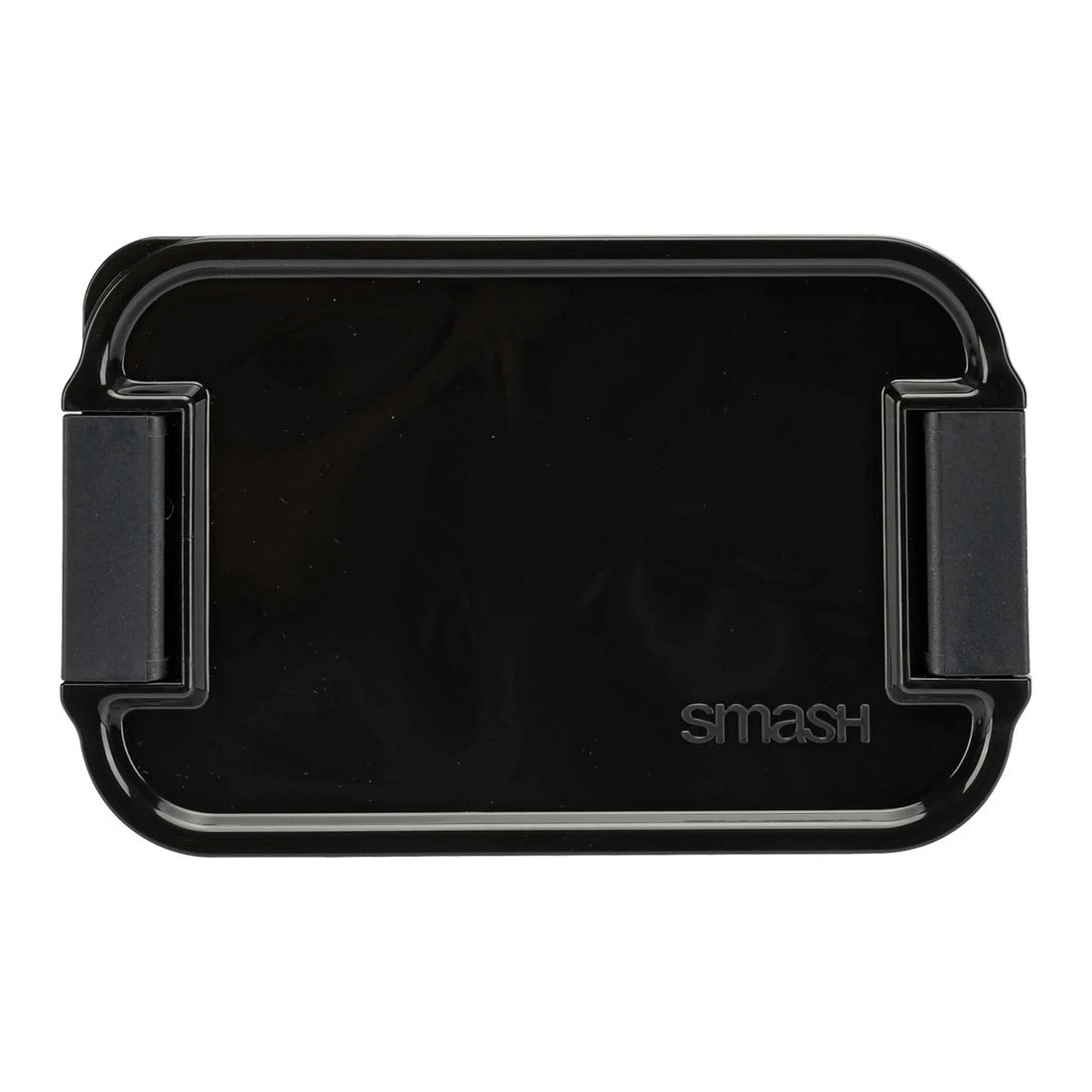 4 Smash 2 Compartment Snack Bento Box Black, 4 of 6