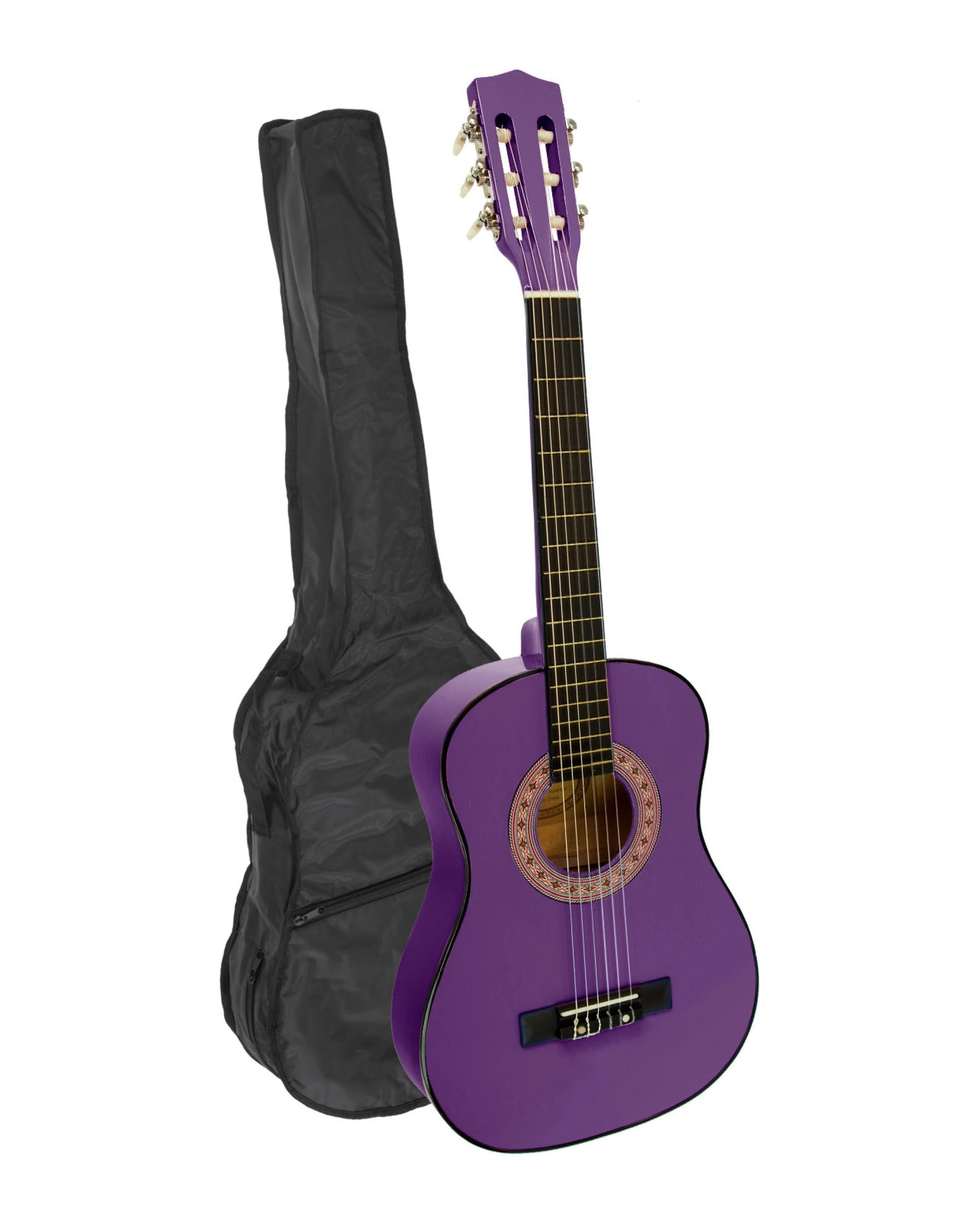 3 Karrera 34in Acoustic Childrens Guitar - Purple, 3 of 4