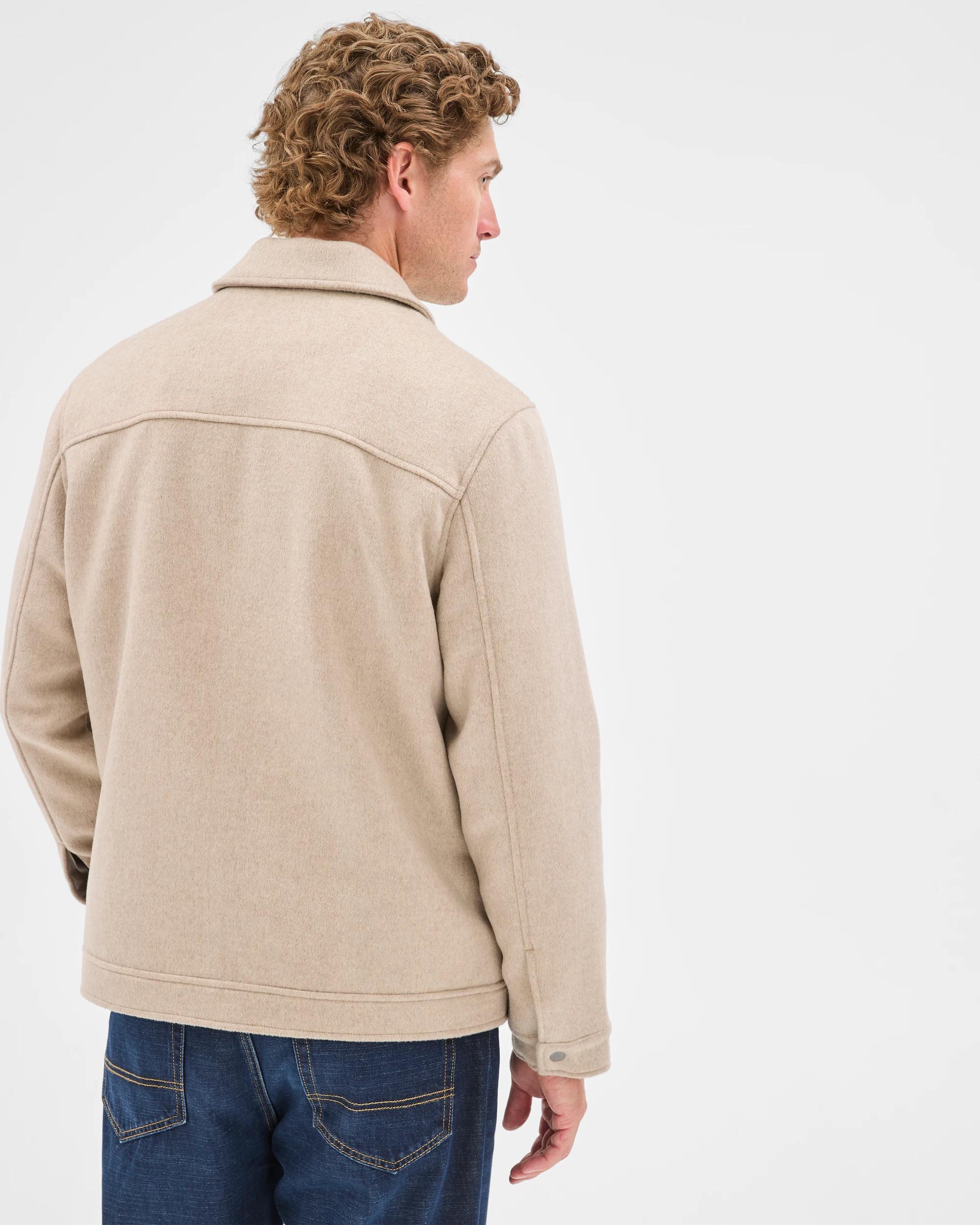 6 Preview Melton Jacket NEUTRAL, 6 of 6