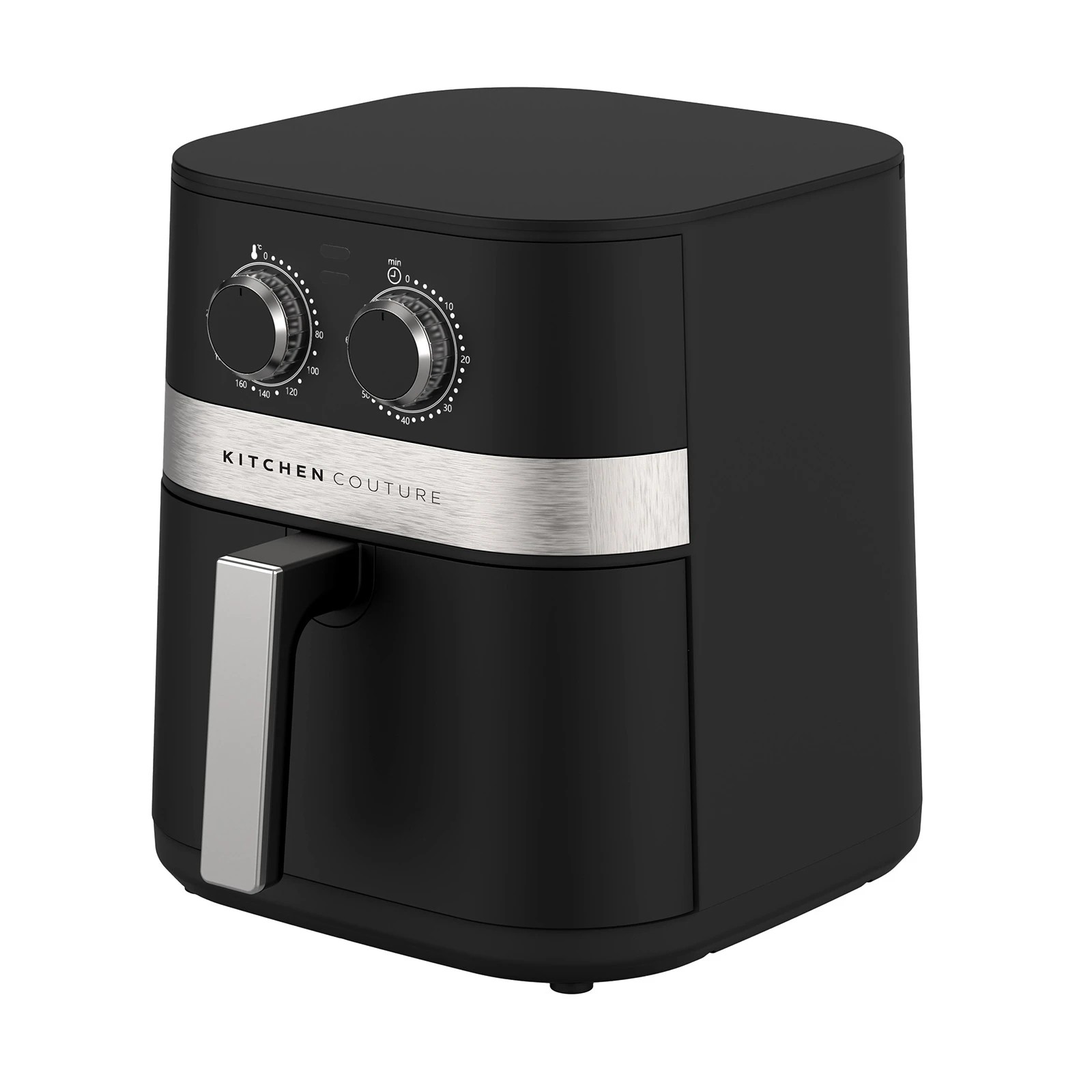 7 Kitchen Couture 5.5L Compact Air Fryer Stylish Powerful Healthy Cooking Black - Black, 7 of 7