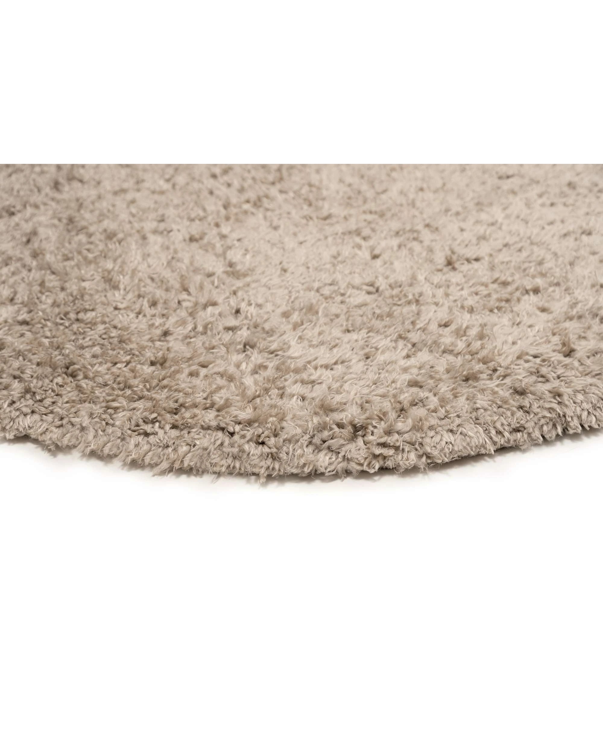 6 Loopsie Nakoni Shag Round Rug-240cm x 240cm - Beige, 6 of 8
