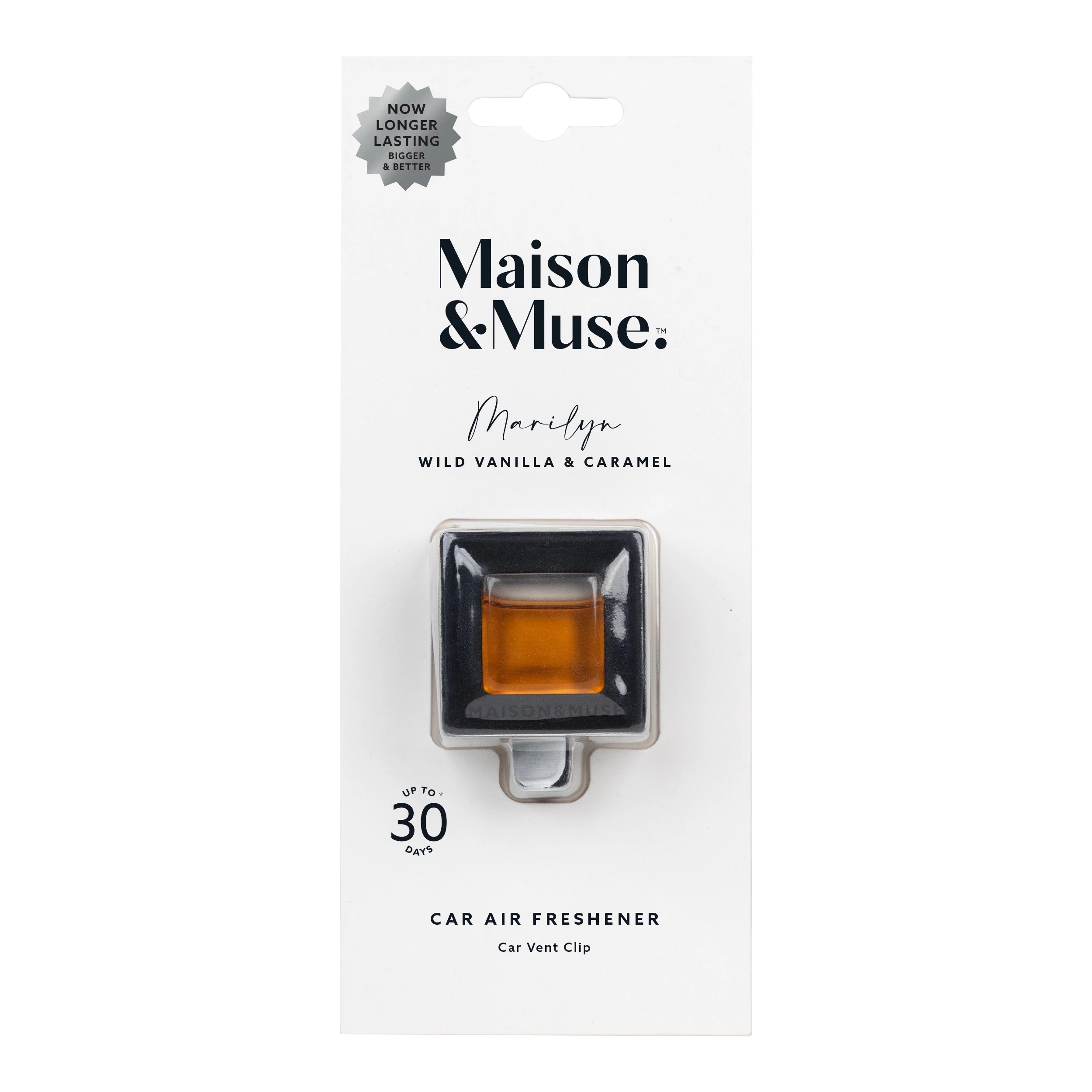 1 Maison and Muse Marilyn Car Air Freshener - Wild Vanilla and Caramel, 1 of 7