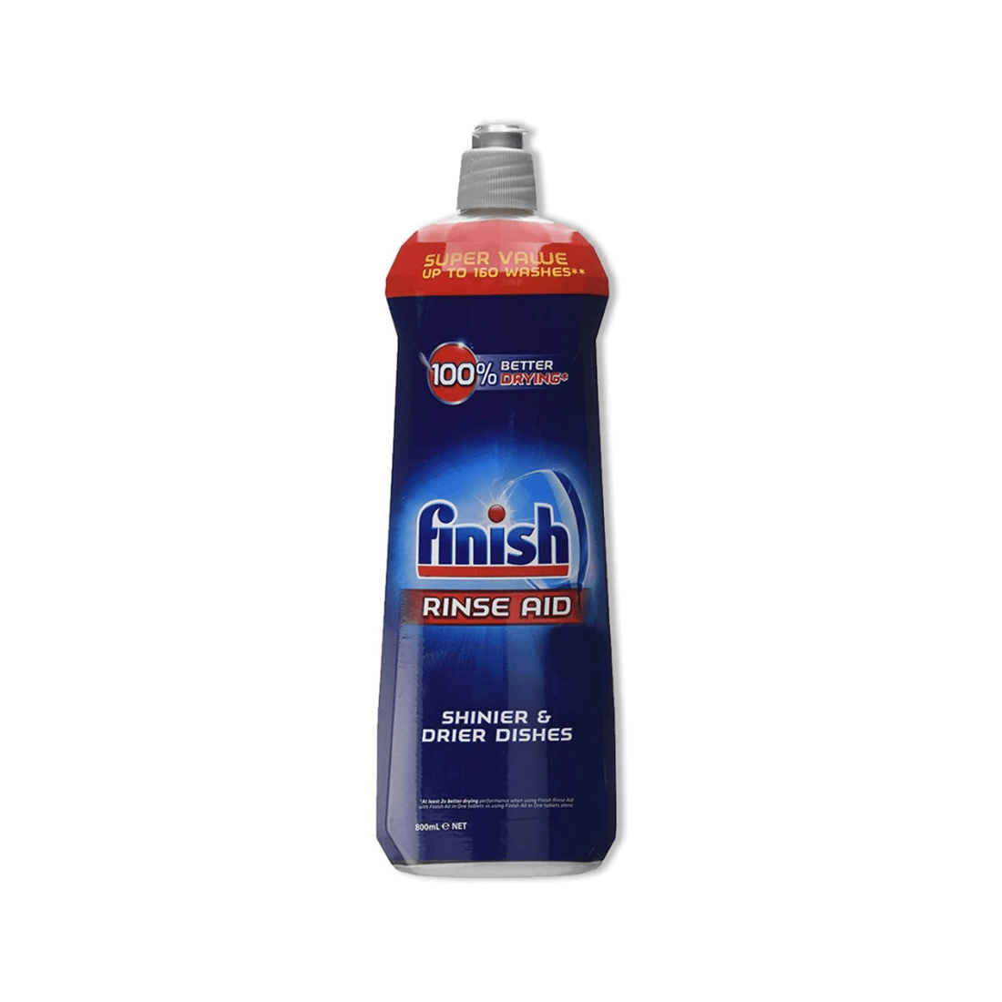 3 Finish 2pc Rinse Aid Dishwasher Rinse Aid Water Spot Remover 800ml Value Pack, 3 of 3