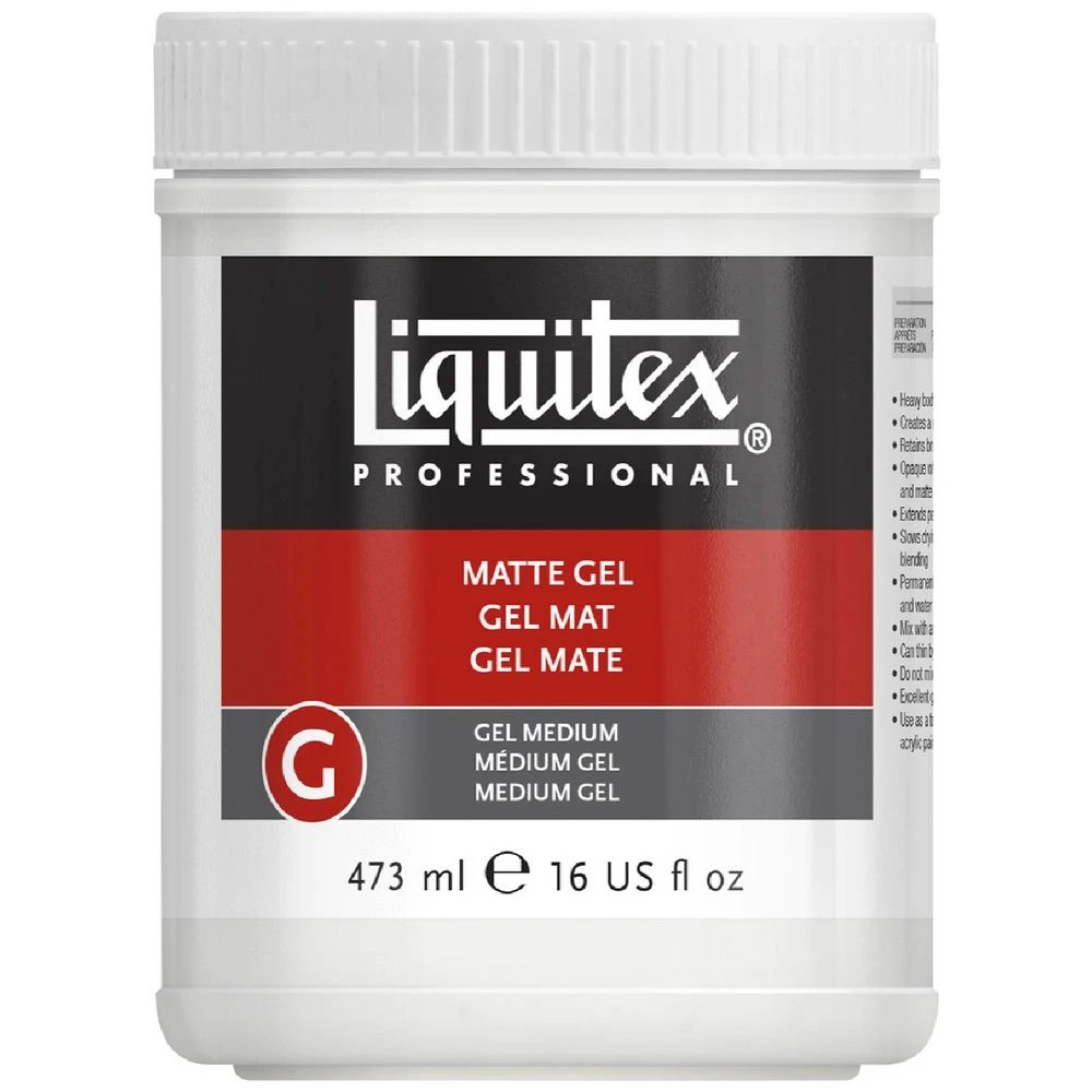 1 Liquitex Matte Gel Medium 473mL, 1 of 1