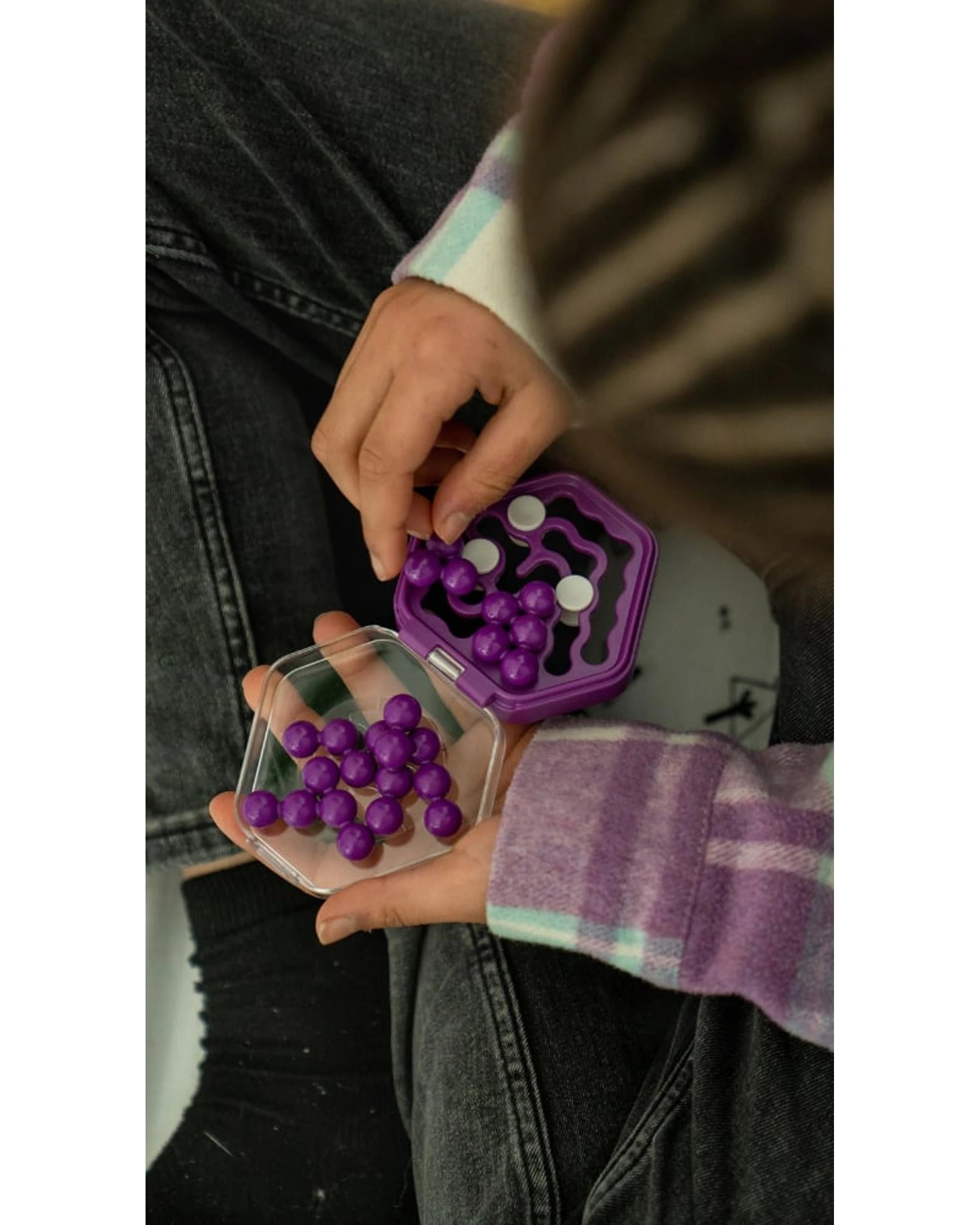 6 IQ Mini Hexpert Puzzle Game Assorted, 6 of 6