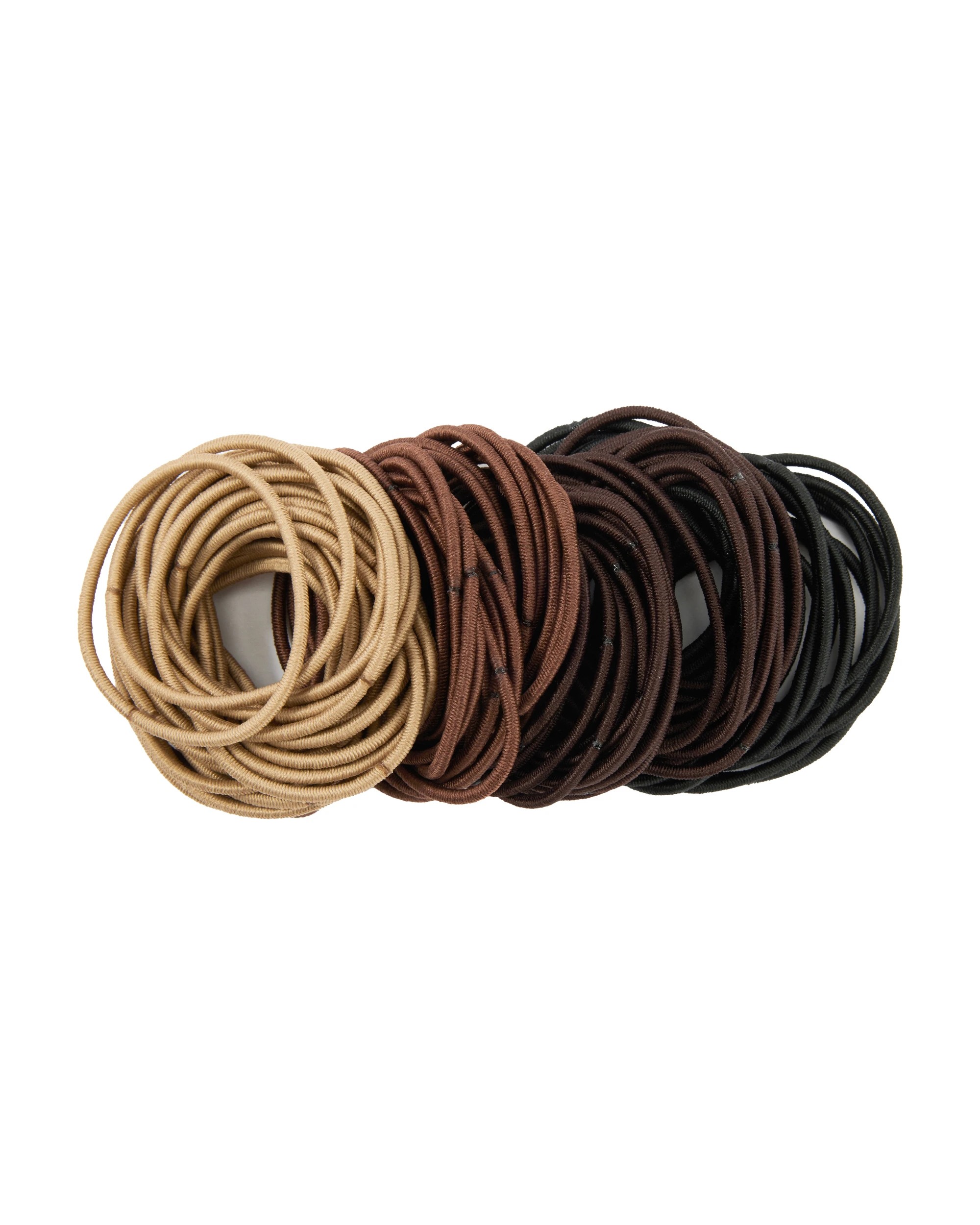 1 OXX Haircare 100 Piece Hair Elastics, 1 of 3