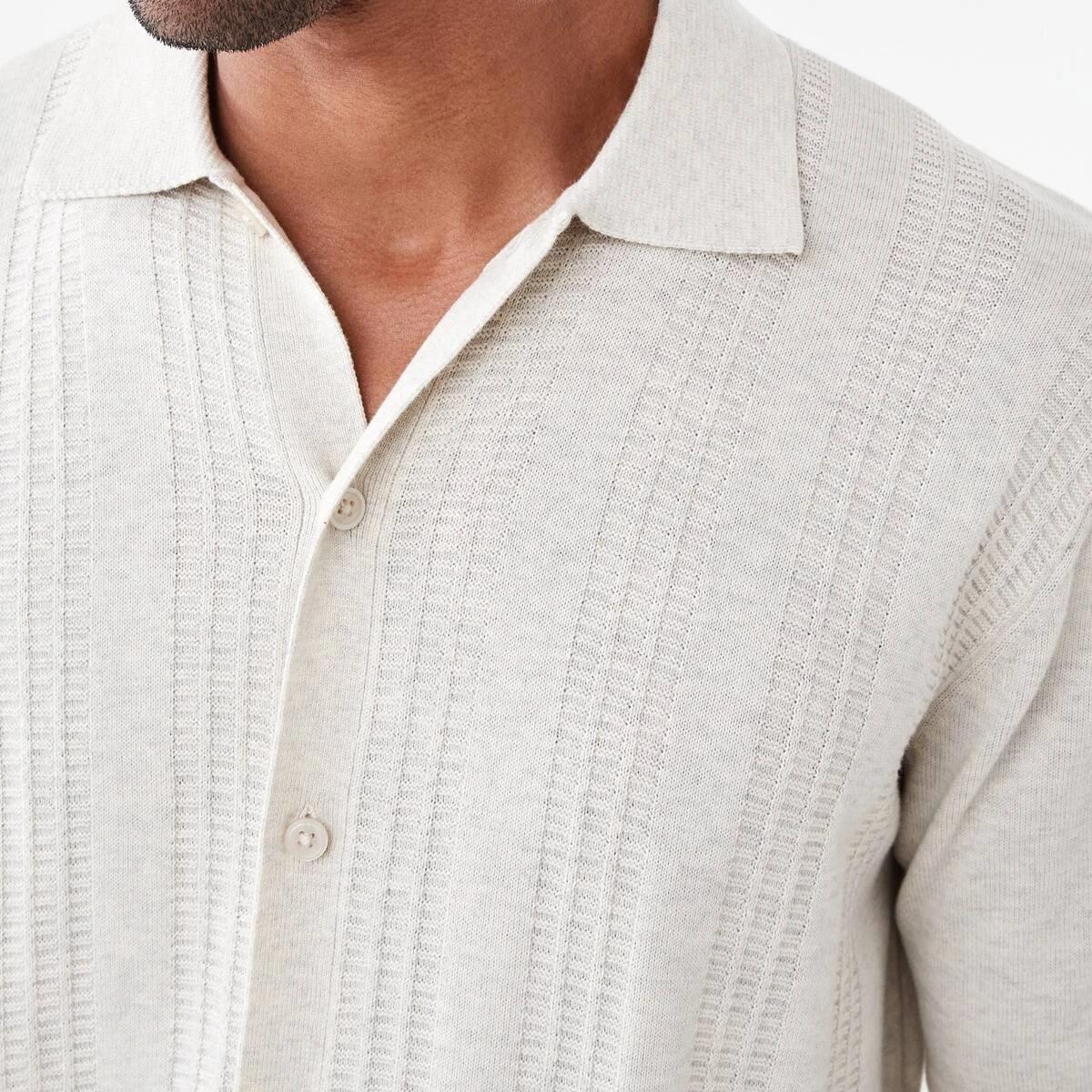 5 Short Sleeve Knit Shirt Bge Ntrl, 5 of 6