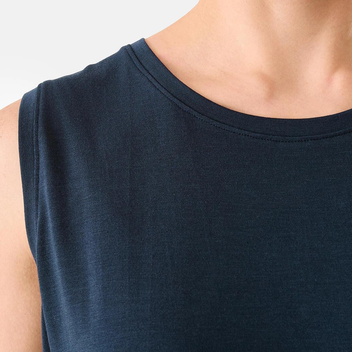 5 Active Womens Sleeveless Mesh Tank SKY CAPTAIN, 5 of 6