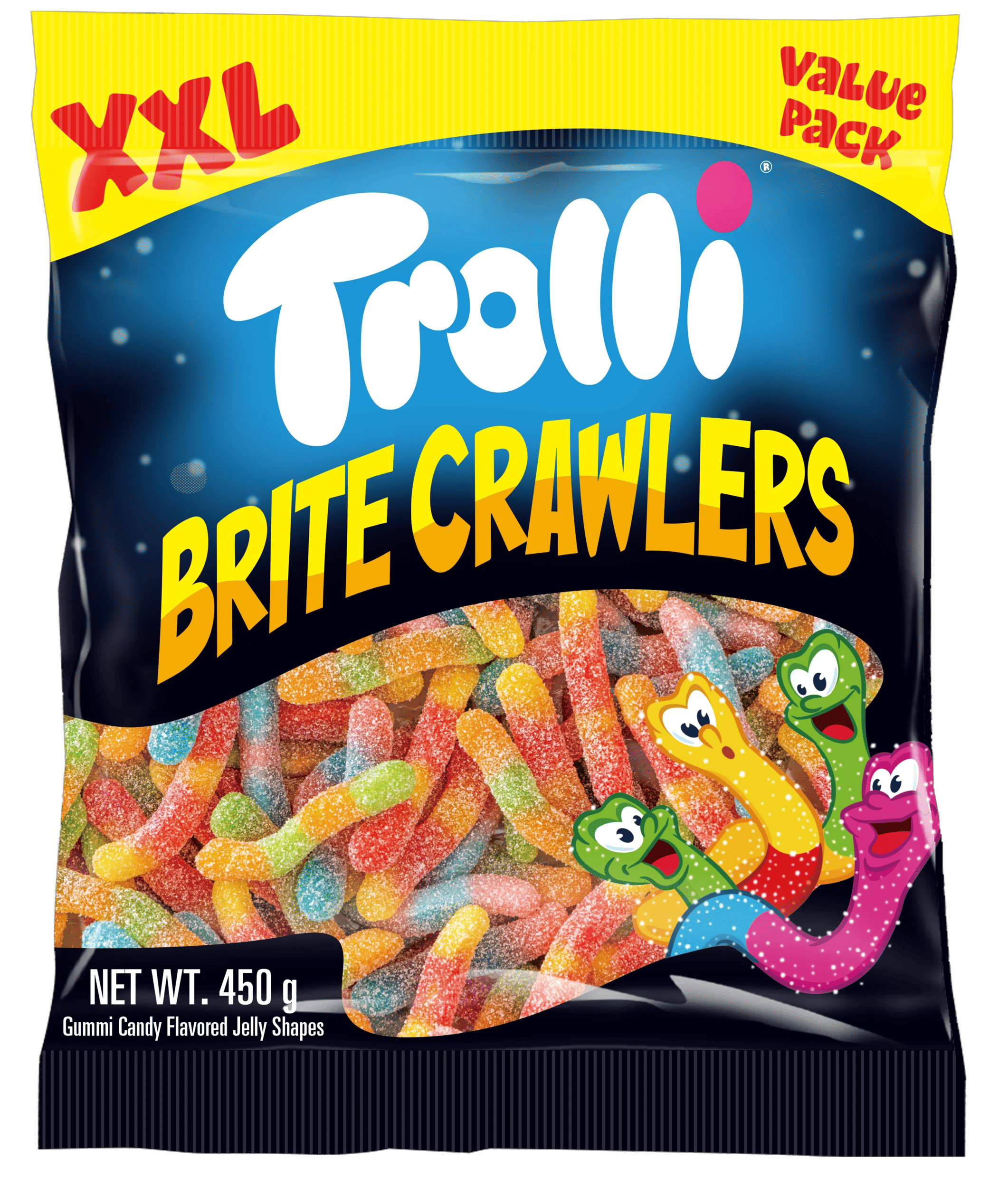 1 Trolli Brite Crawlers 450g, 1 of 2