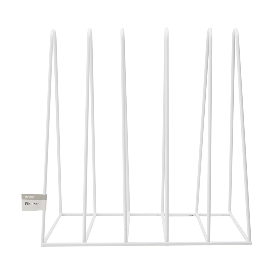3 File Rack - White, 3 of 3