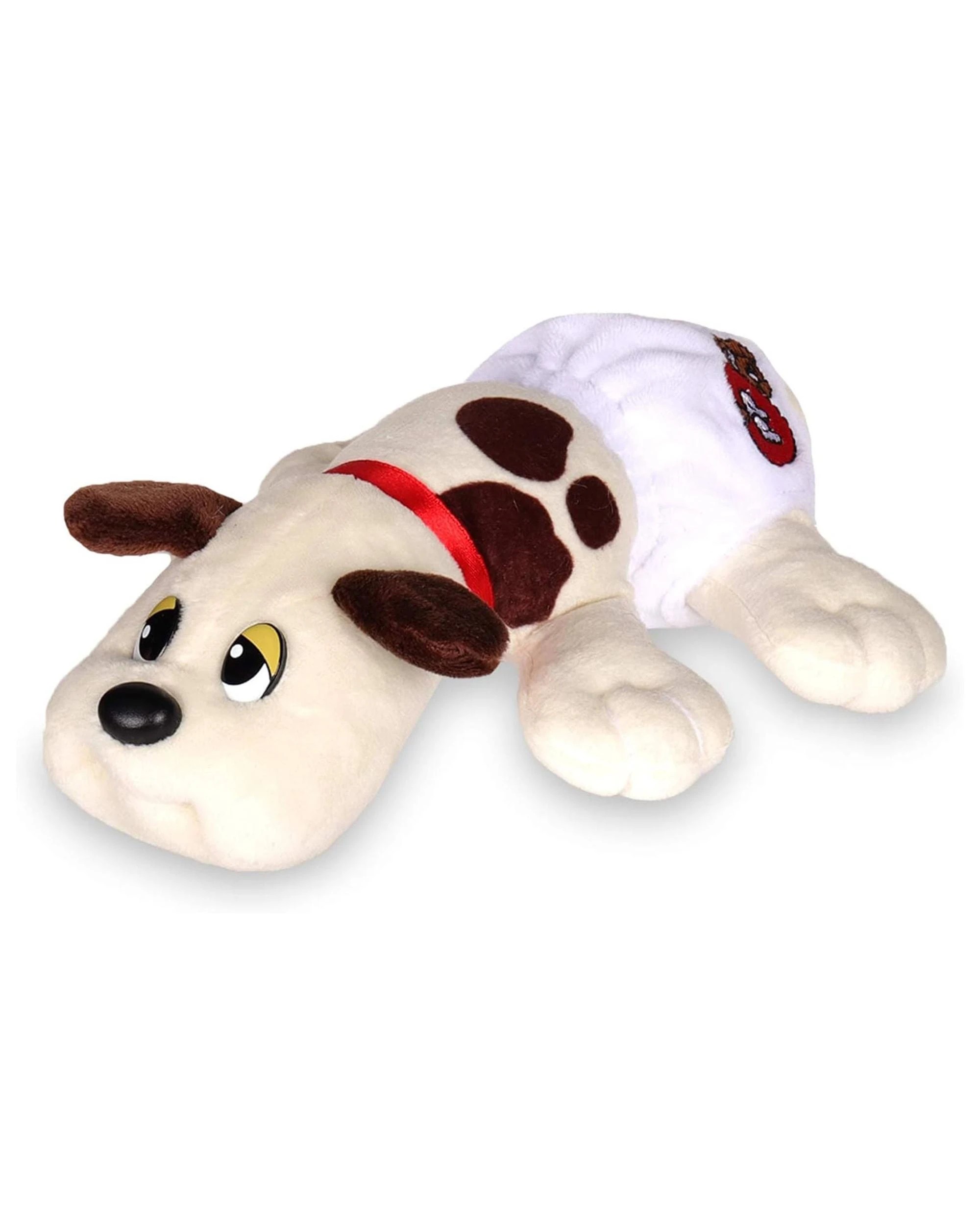 3 Pound Puppies Newborns Classic 80s Collection Cream and Brown Plush, 3 of 4